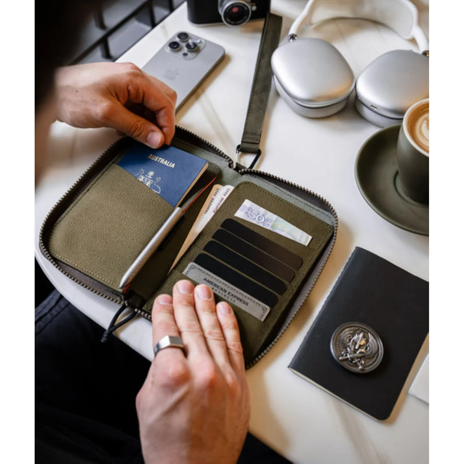 ALPAKA Zip Passport Wallet - Image 16