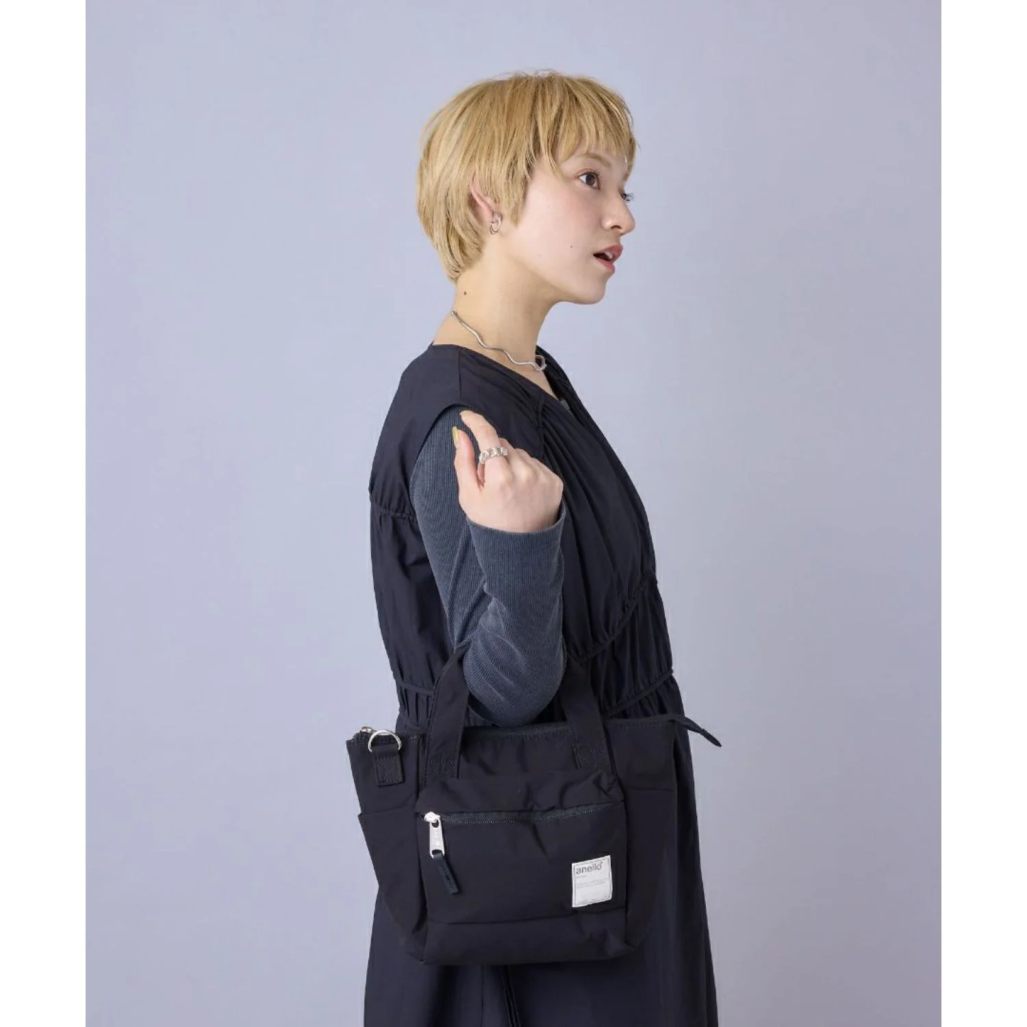 Anello Circle 2Way Mini Tote Bag - Image 56