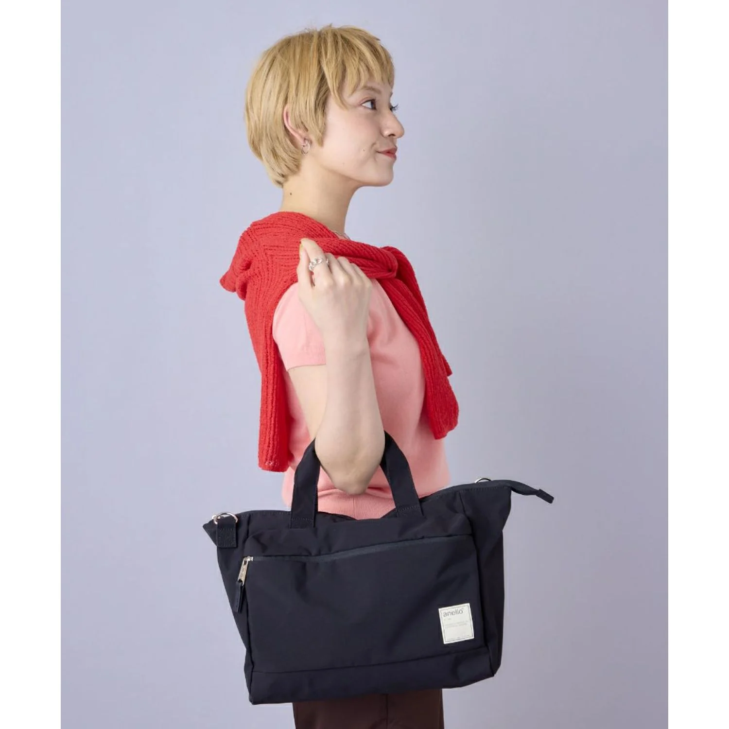 Anello Circle 2Way Tote Bag - Image 17