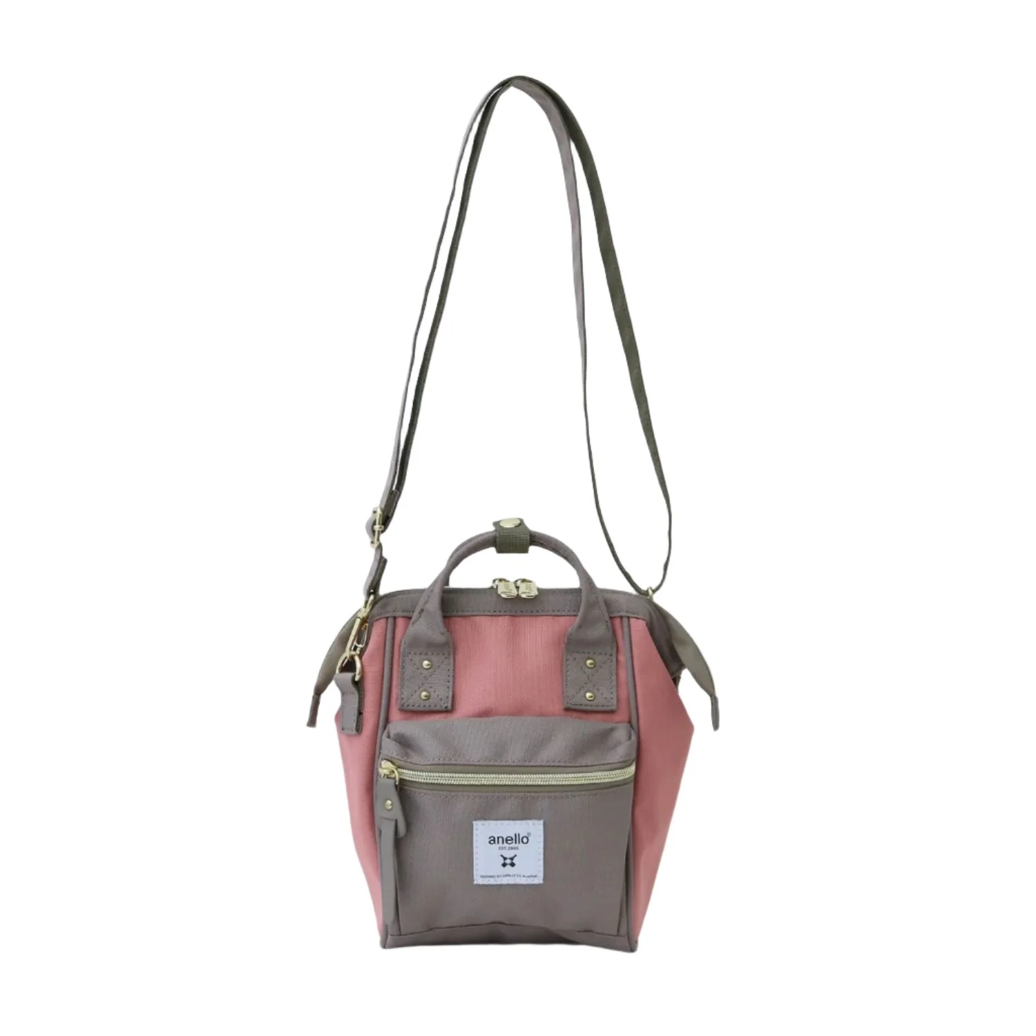 Anello Cross Bottle Kuchigane 2 Way Micro Shoulder Bag - Image 3