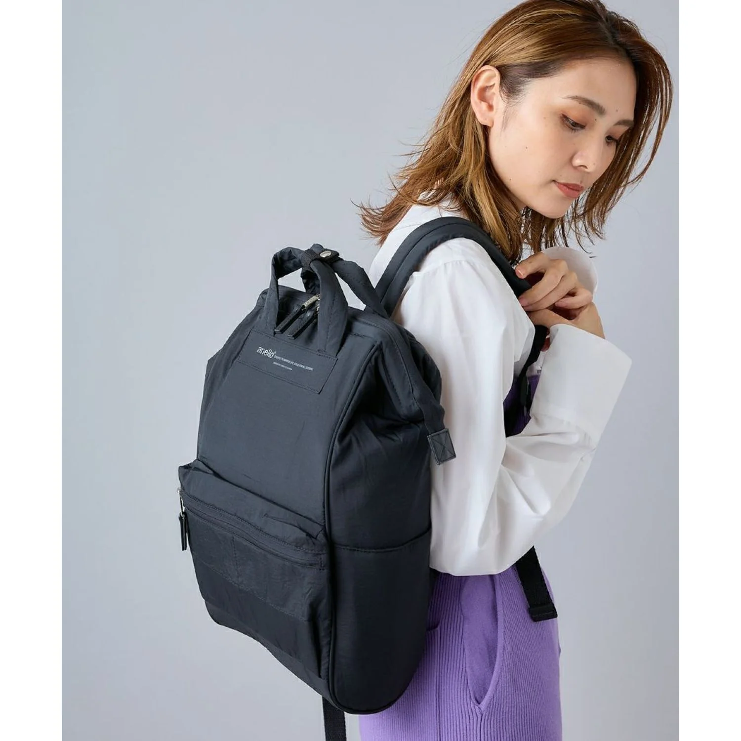Anello Future Nostalgia Kuchigane Backpack Slim R - Image 40