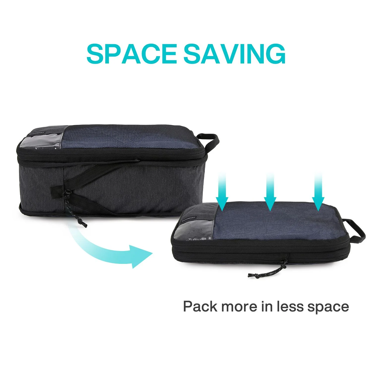 Bagsmart 6-In-1 Compression Packing Cubes - Image 10