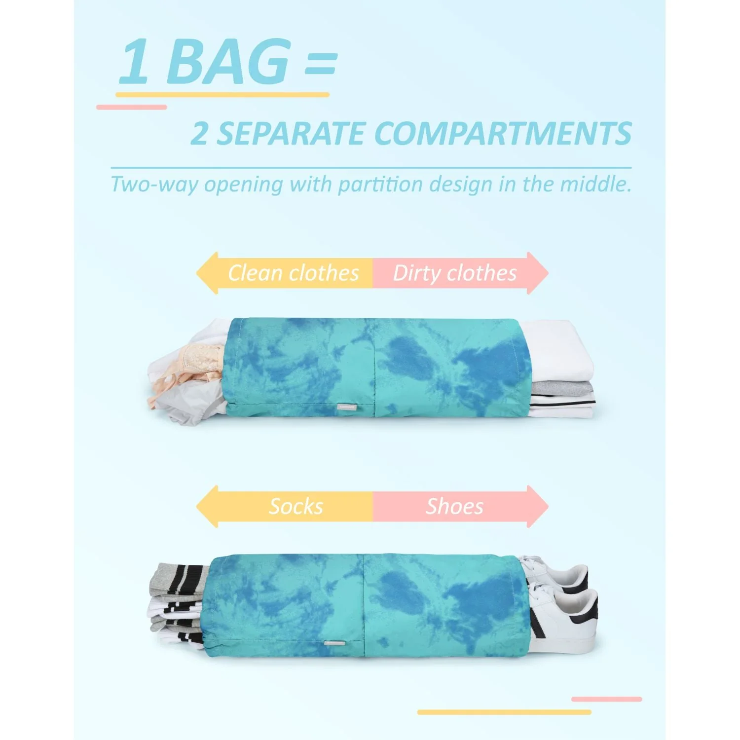 Bagsmart 6-In-1 Compression Packing Cubes (SA) - Image 5