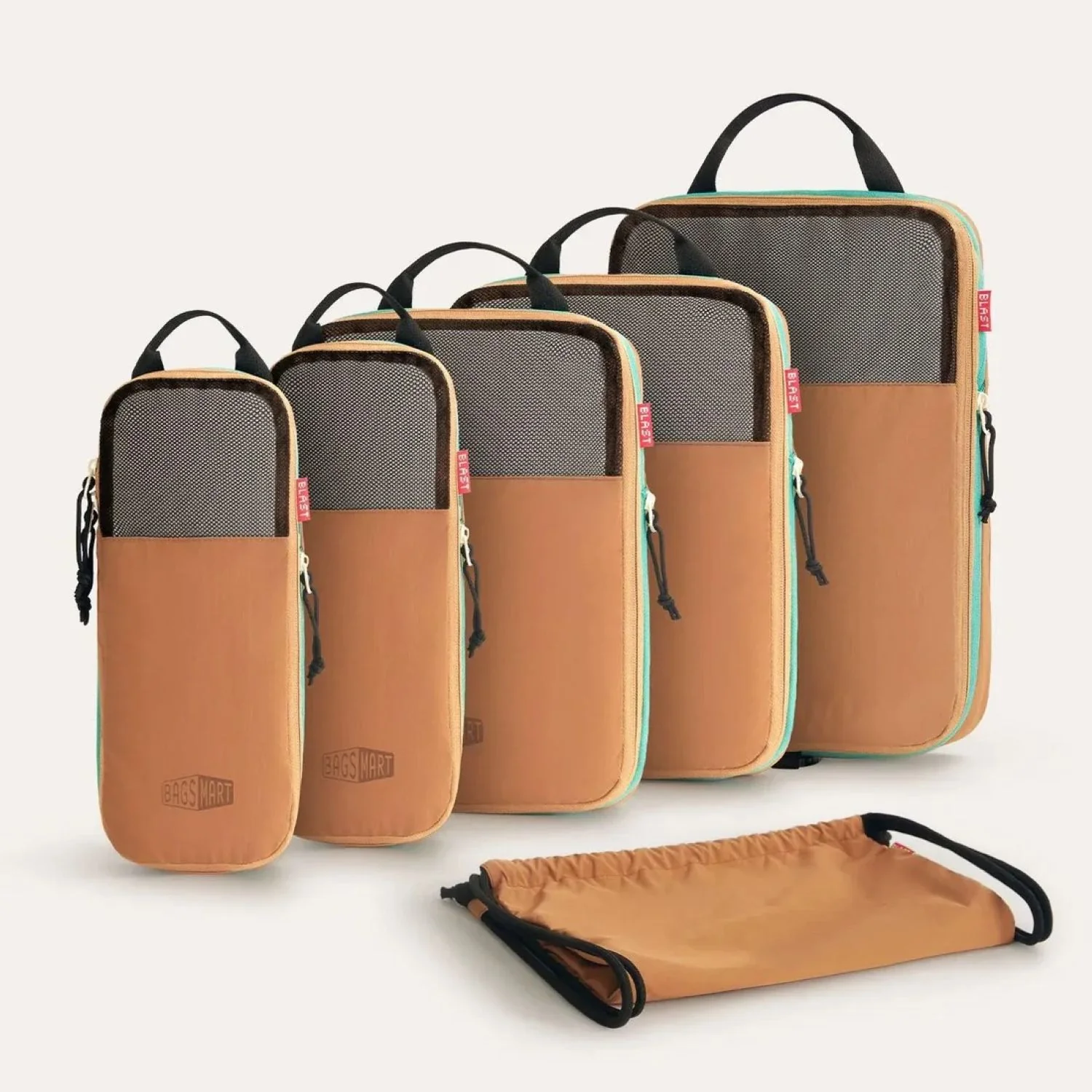 Bagsmart Blast 6-In-1 Compression Packing Cubes - Image 12