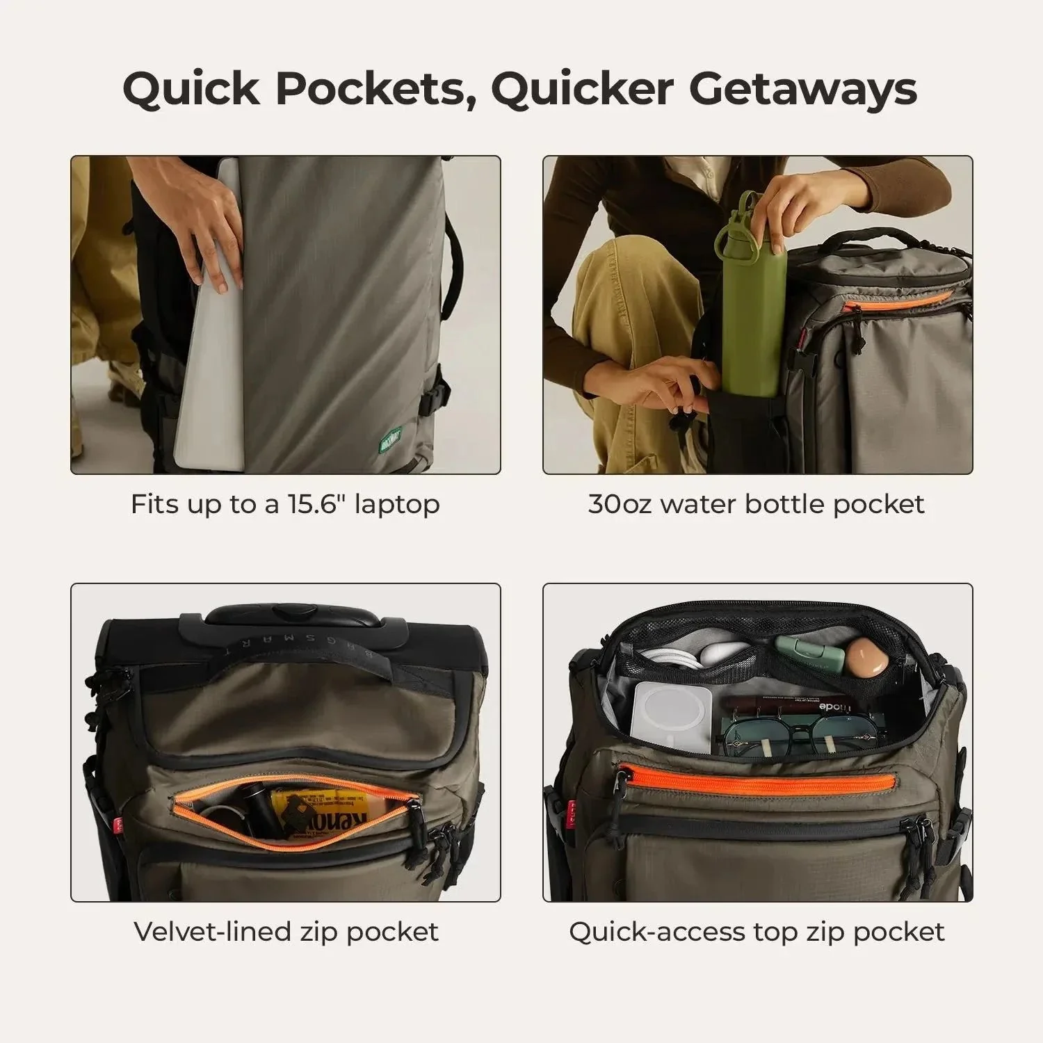 Bagsmart Blast Roller Backpack 43L - Image 29