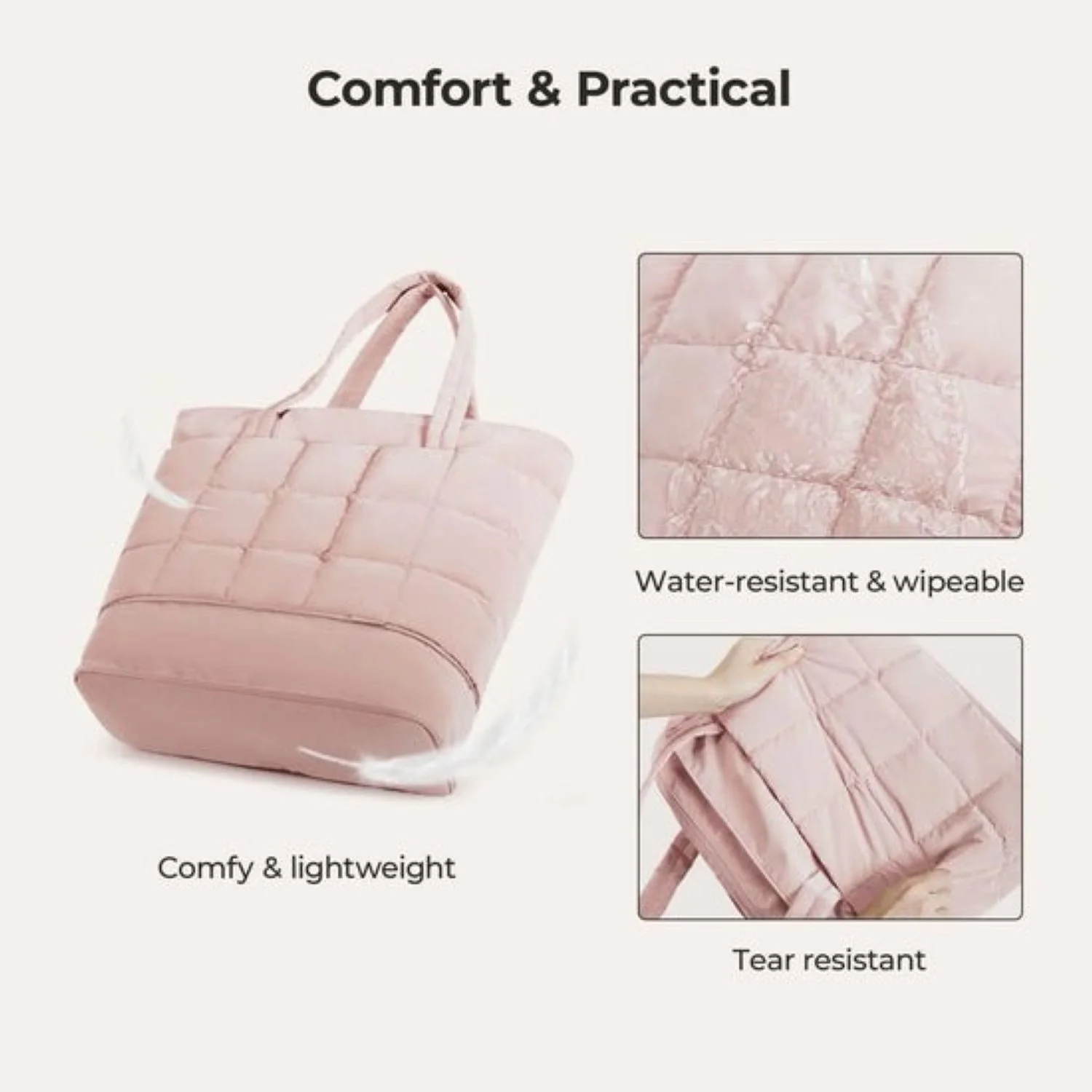 Bagsmart Bubble Puffer Tote 22L - 28L - Image 16