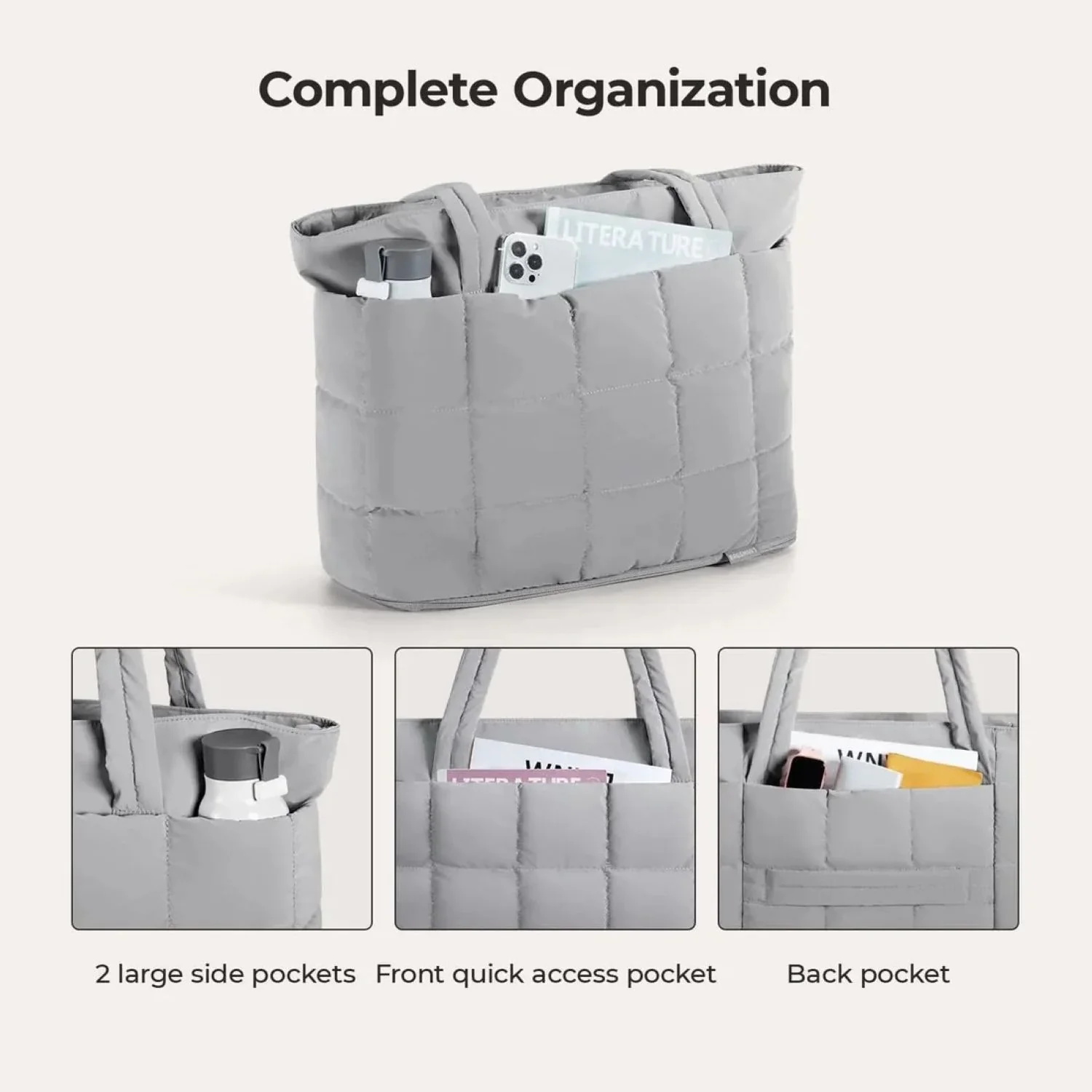 Bagsmart Bubble Puffer Tote 22L - 28L - Image 24
