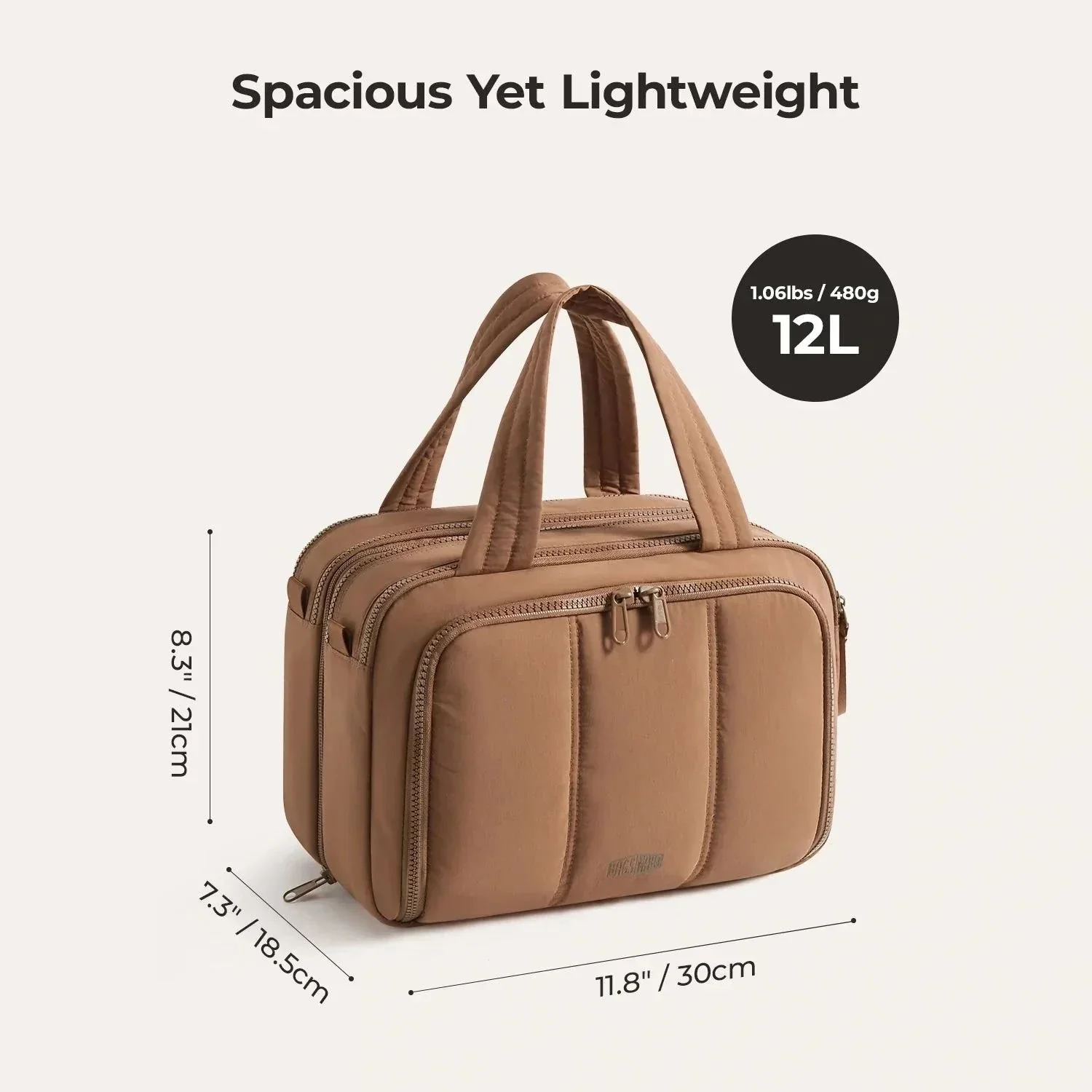 Bagsmart Crush Hanging Toiletry Bag - Image 25