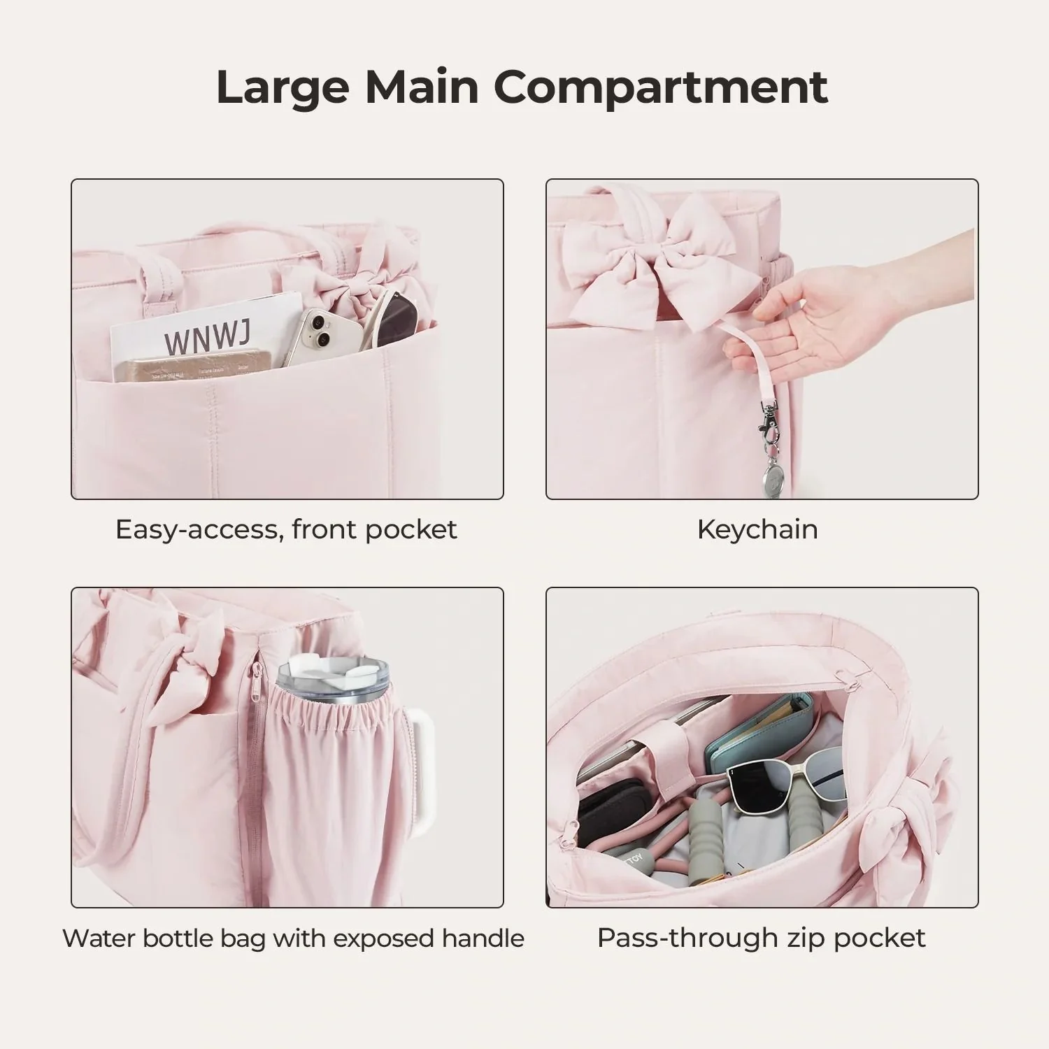 Bagsmart Crush Laptop Tote 23L - Image 23