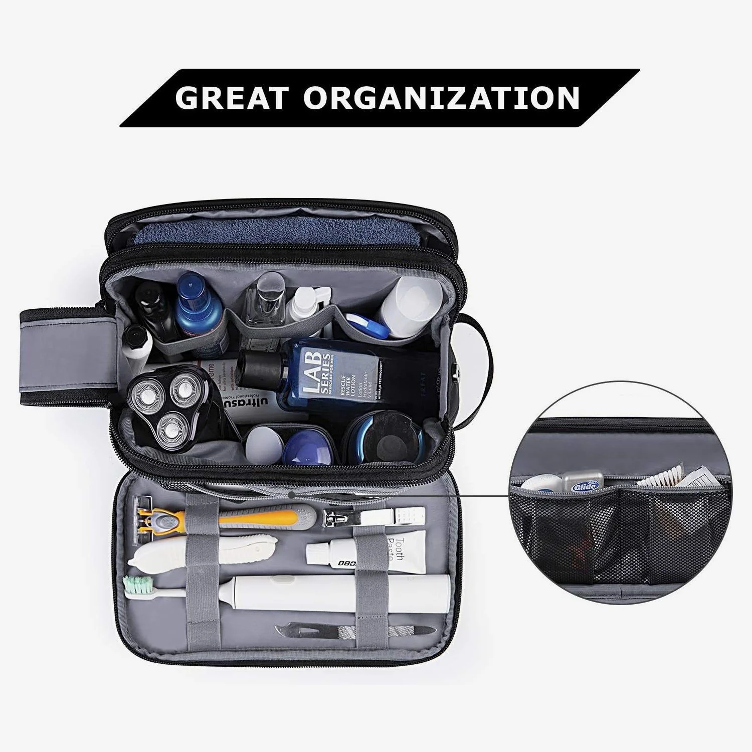Bagsmart On-Road Toiletry Bag - Image 7