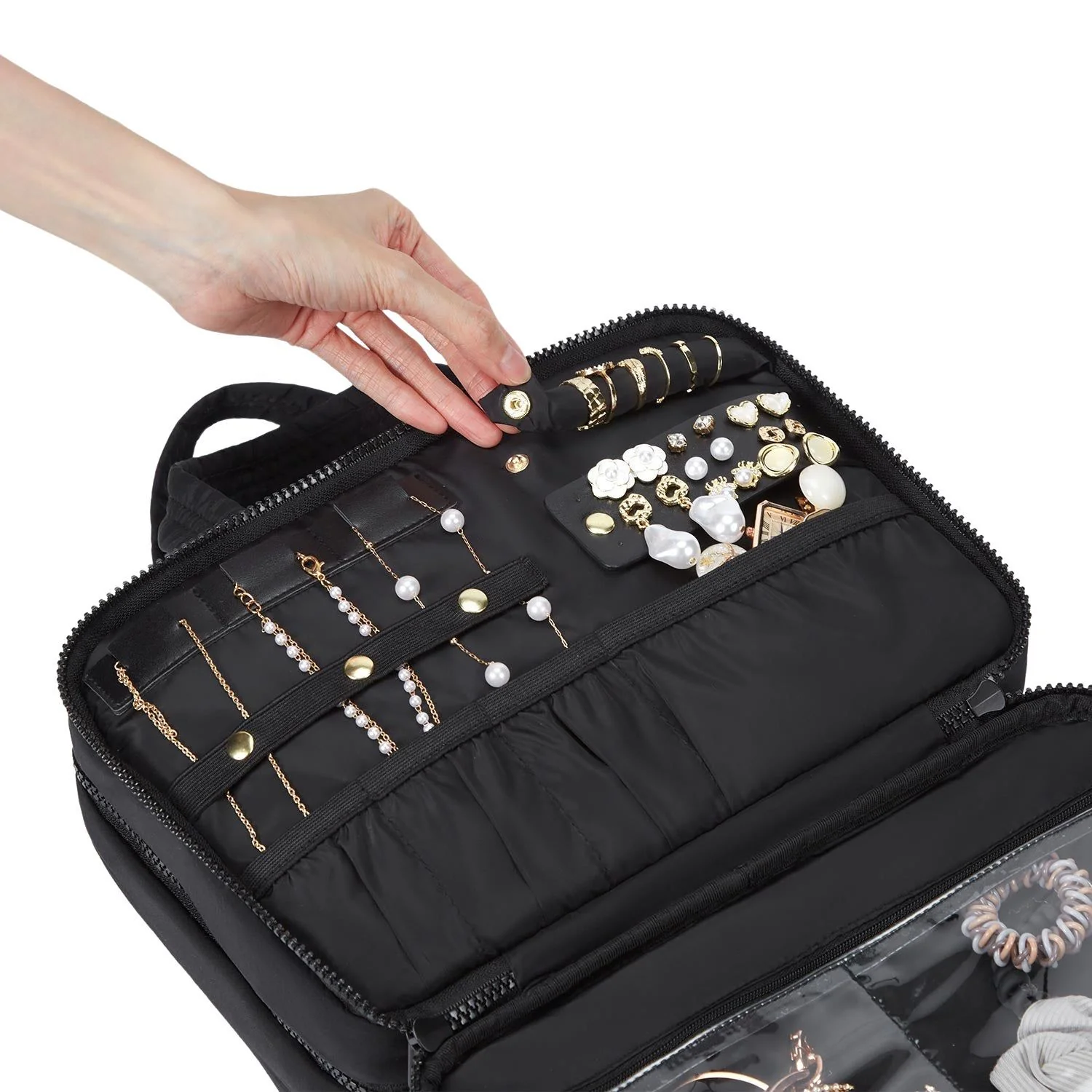 Bagsmart Zora Spacesaver Puffy Multi-Functional Toiletry Bag Medium - Image 3