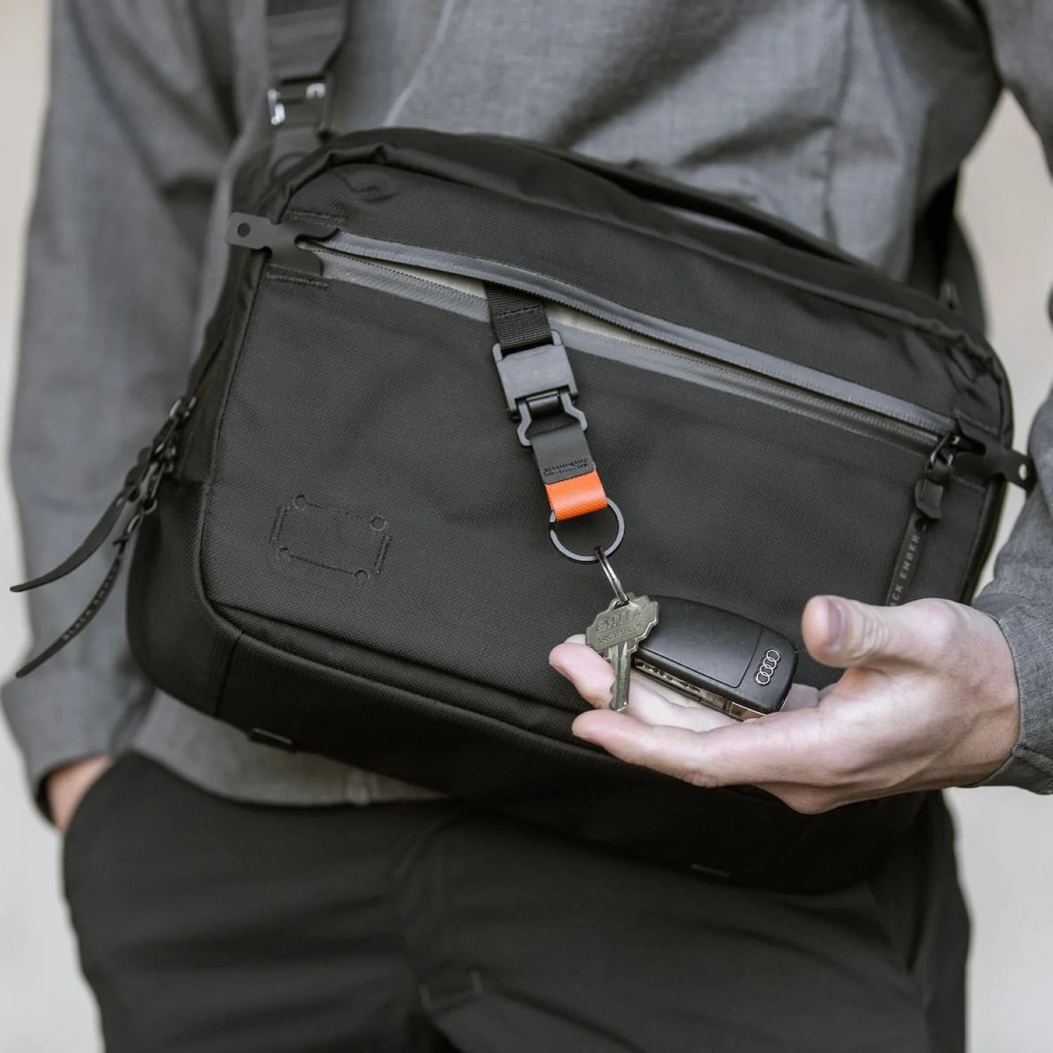 Black Ember 11" Tablet Grip Sling Bag 8L - Image 61