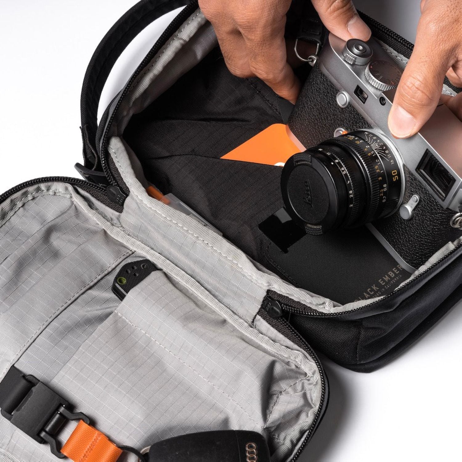 Black Ember Kompak Sling Bag 5L - Image 43