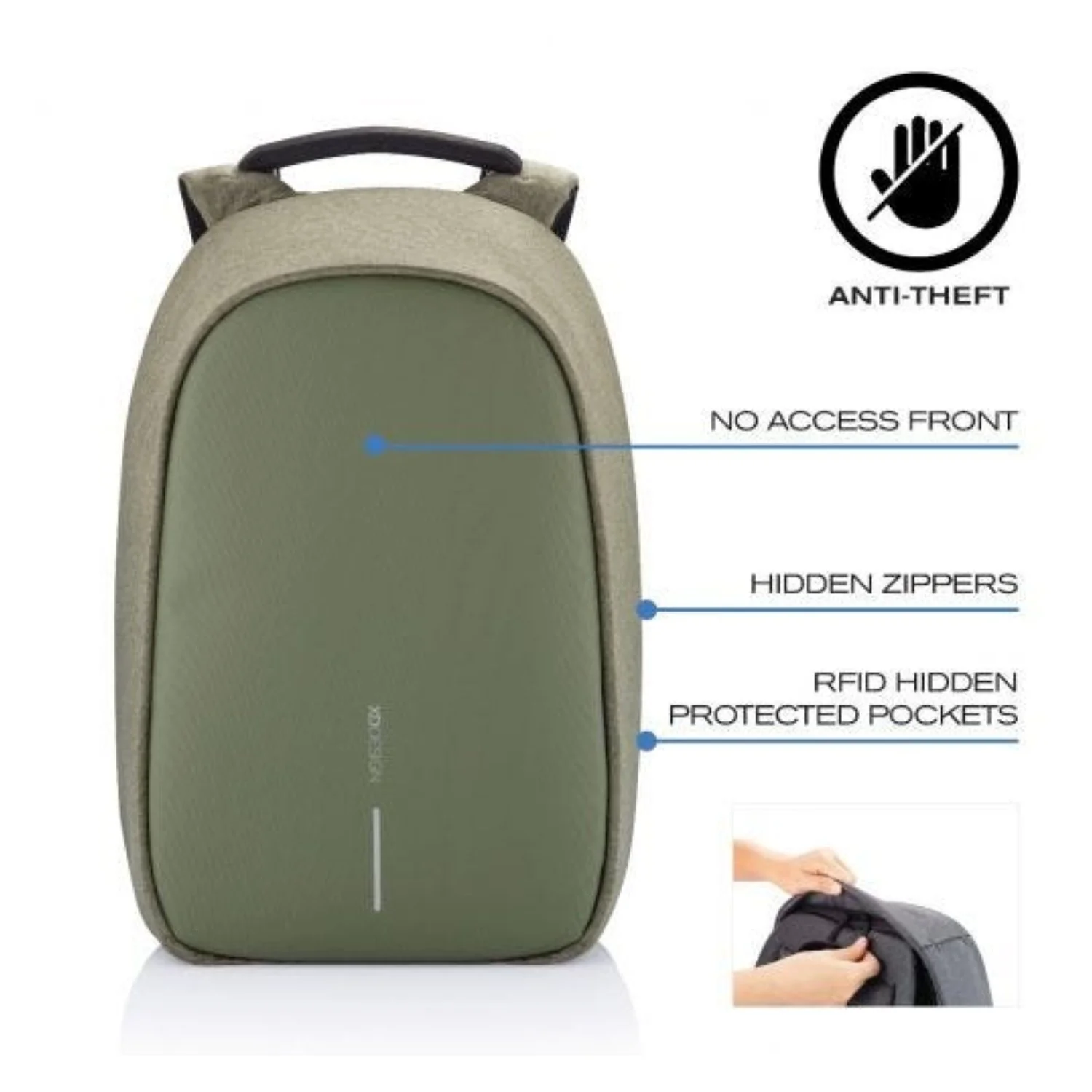 Bobby Hero Regular Anti-Theft Backpack - Image 14