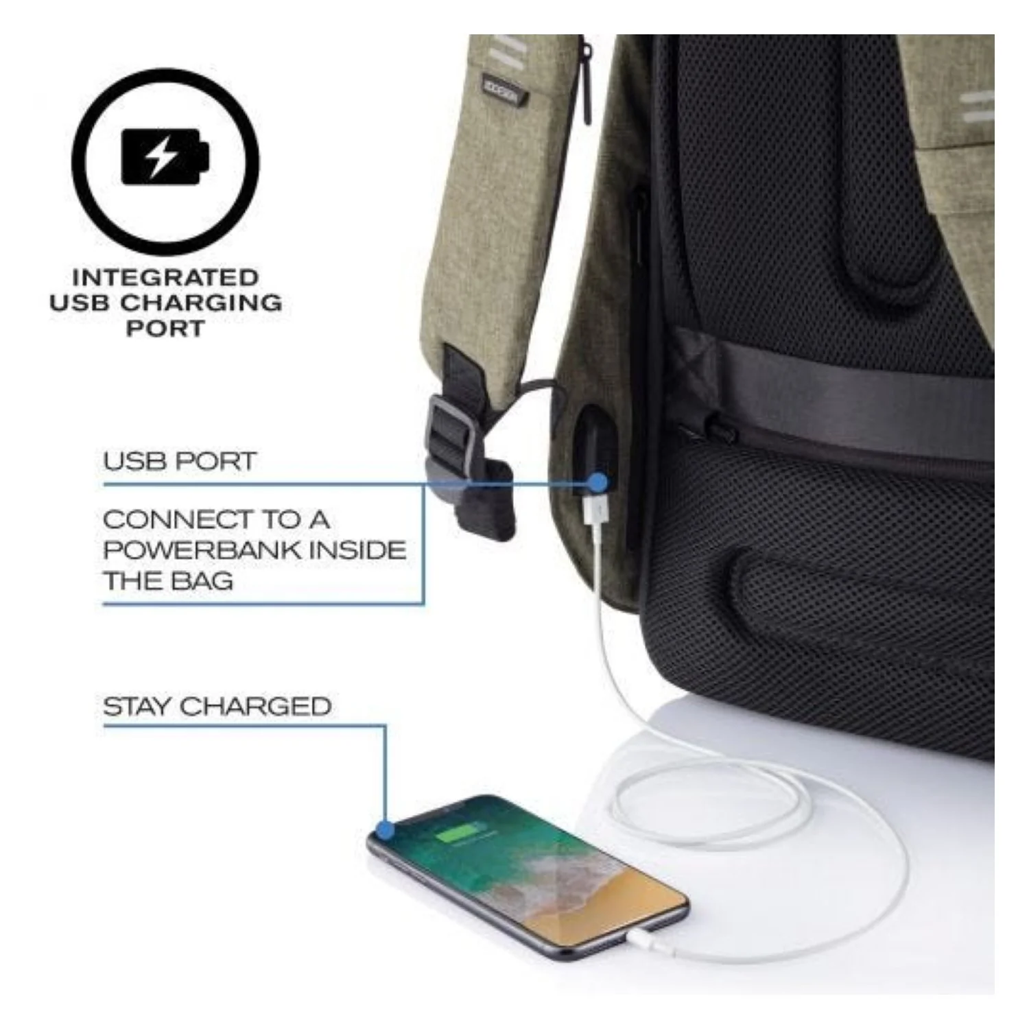 Bobby Hero Regular Anti-Theft Backpack - Image 17