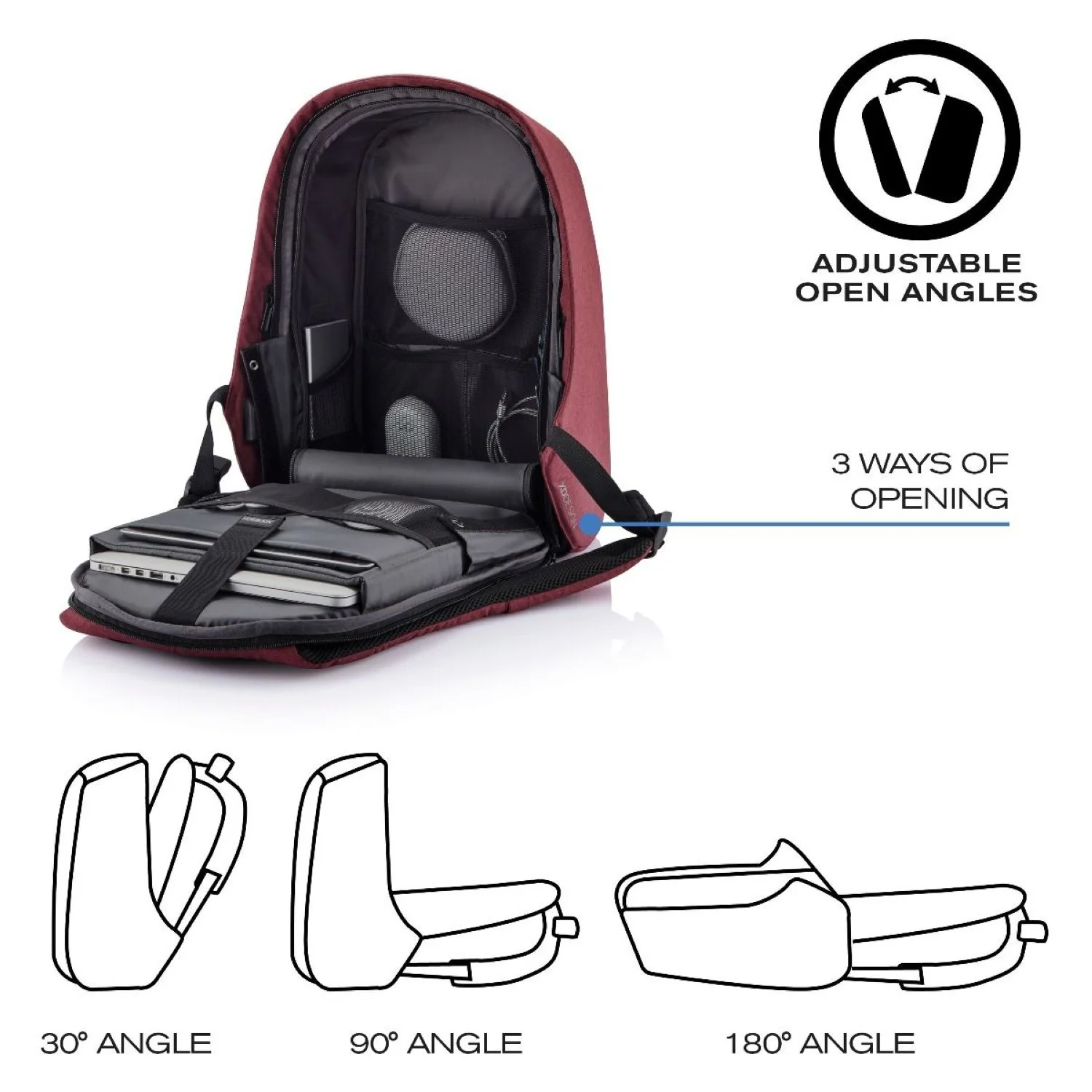 Bobby Hero Regular Anti-Theft Backpack - Image 63