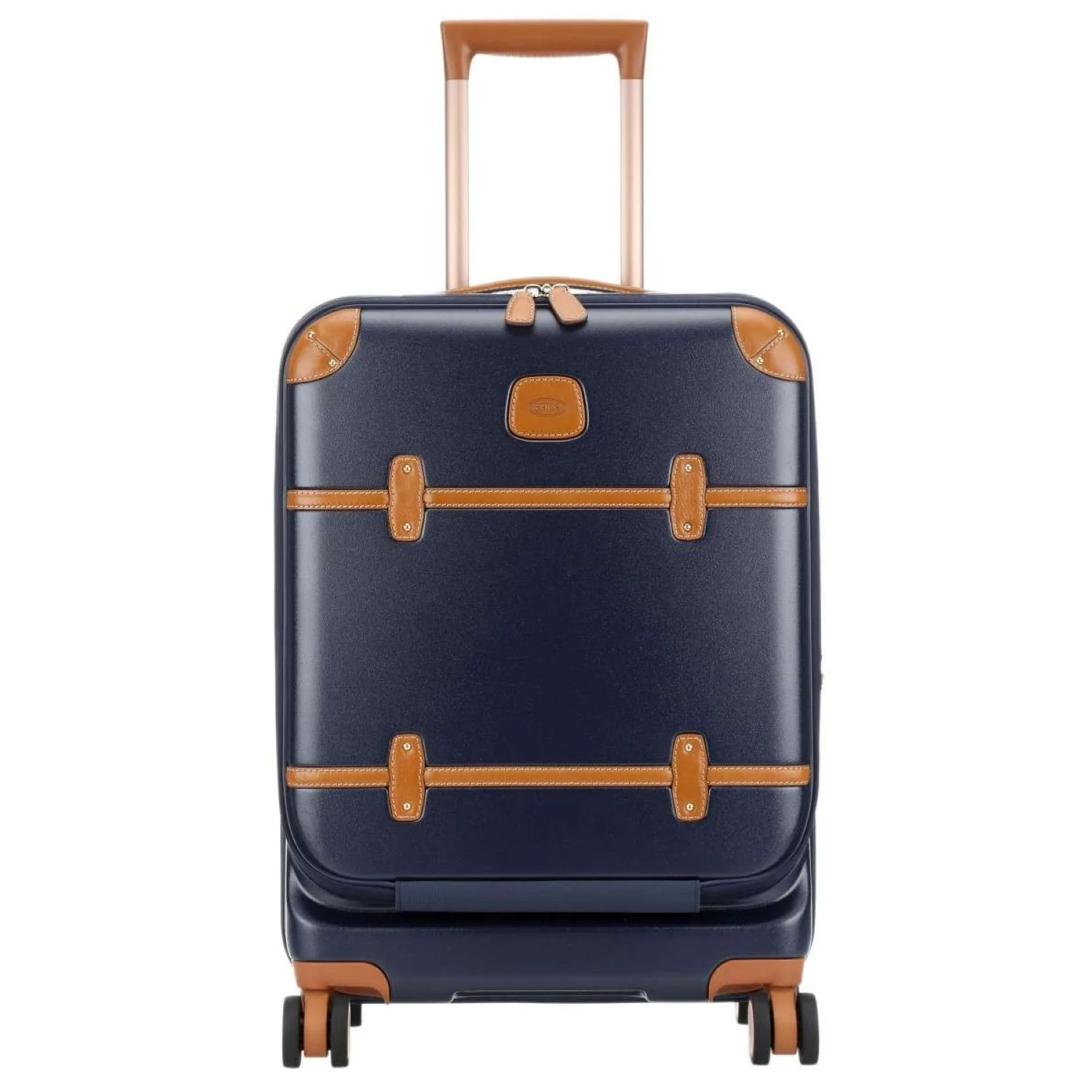 BRIC'S Bellagio V2 21" Carry On Luggage With Front Access Opening Spinner + Pocket with USB
