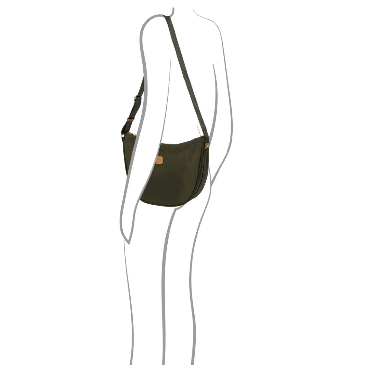 BRIC'S X-Bag Half Moon Bag - Medium - Image 24