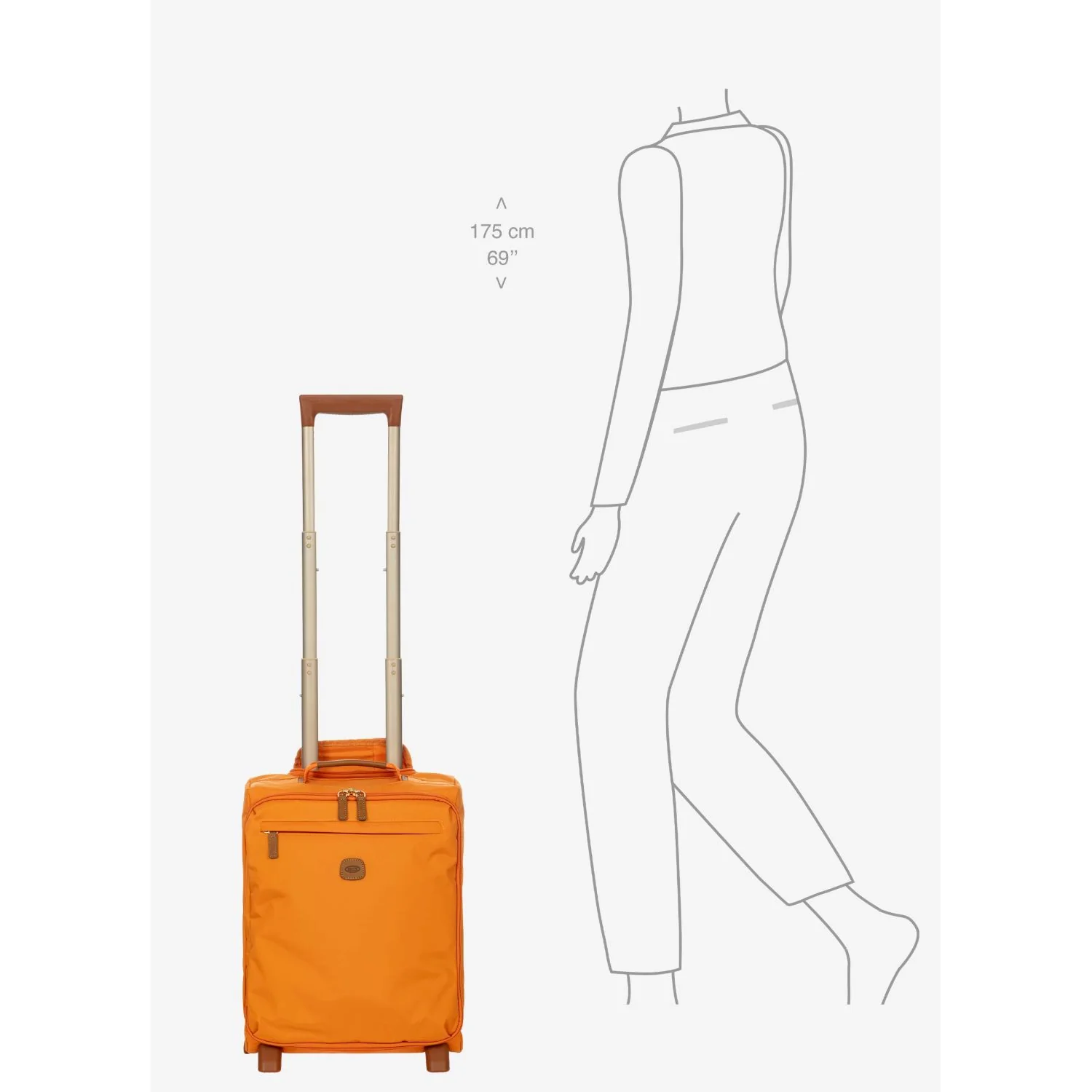 BRIC'S X-Travel 17.5" Underseat Trolley Luggage With Front Access Opening - Image 33