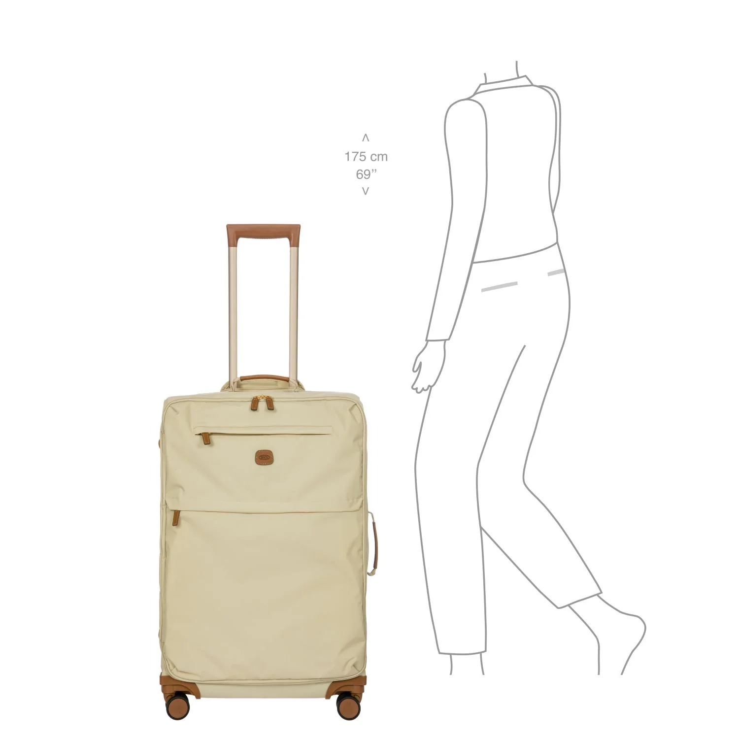 BRIC'S X-Travel 28" Medium Luggage With Front Access Opening Spinner - Image 100