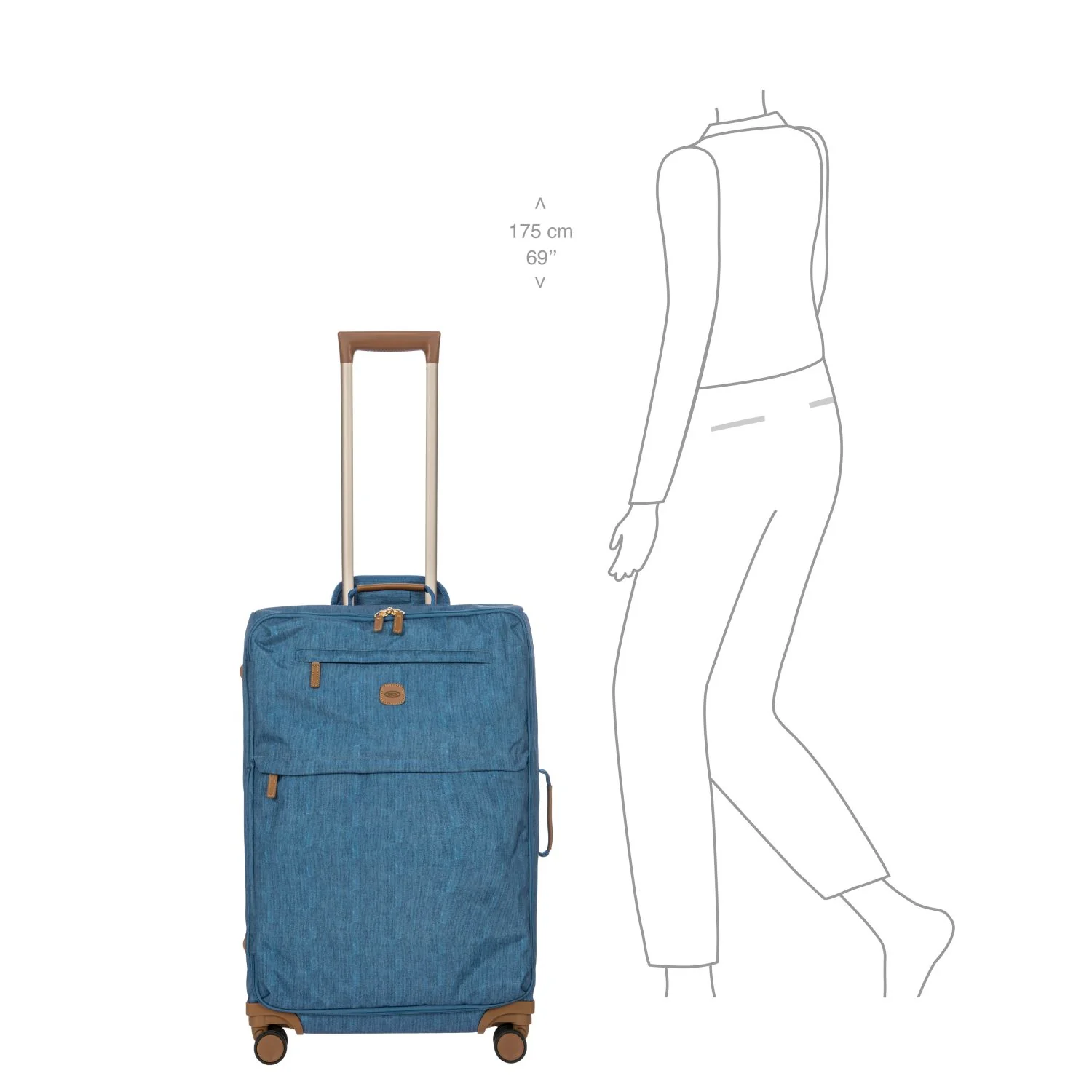 BRIC'S X-Travel 28" Medium Luggage With Front Access Opening Spinner - Image 109