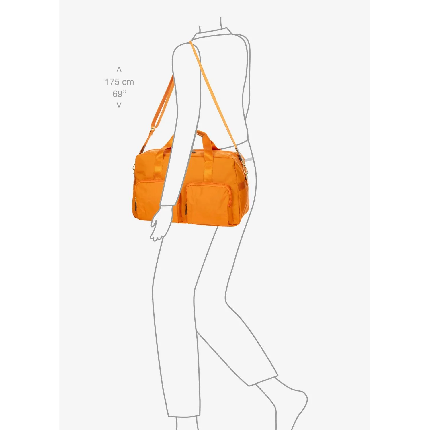 BRIC'S X-Travel Holdall Multipocket Duffel Bag - Small - Image 29