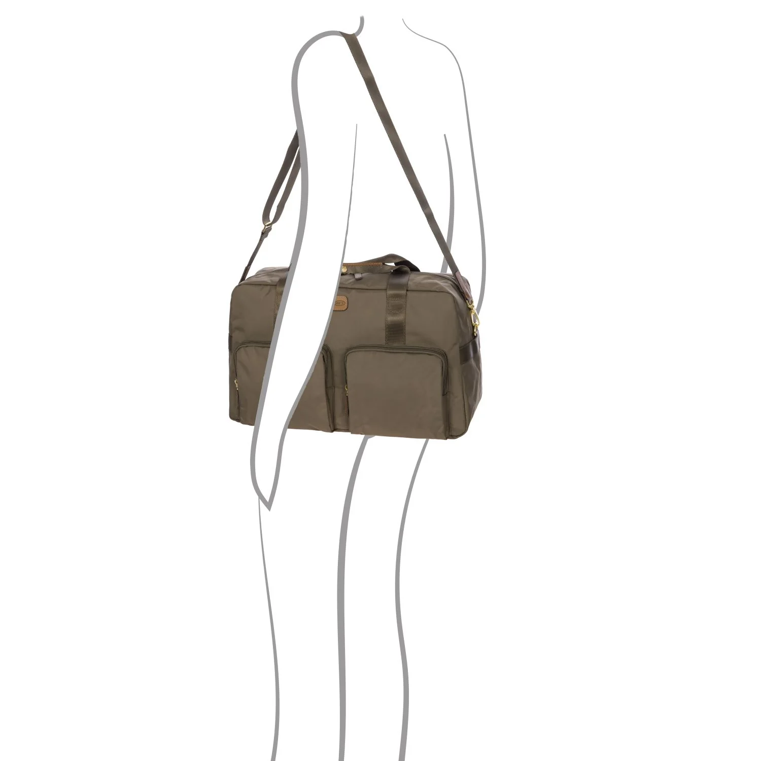 BRIC'S X-Travel Holdall Multipocket Duffel Bag - Small - Image 36