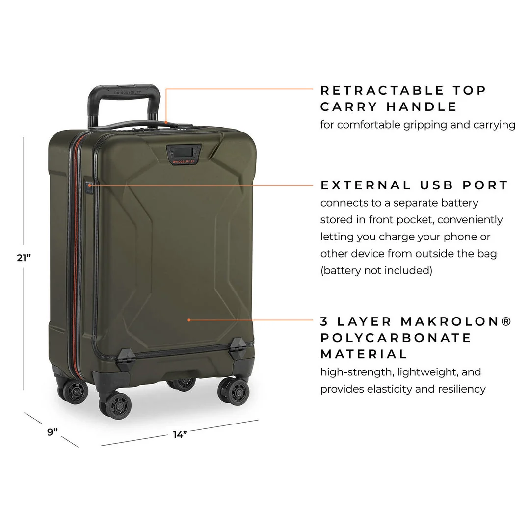 Briggs & Riley Torq 2.0 International Carry-On Luggage Spinner - Image 40