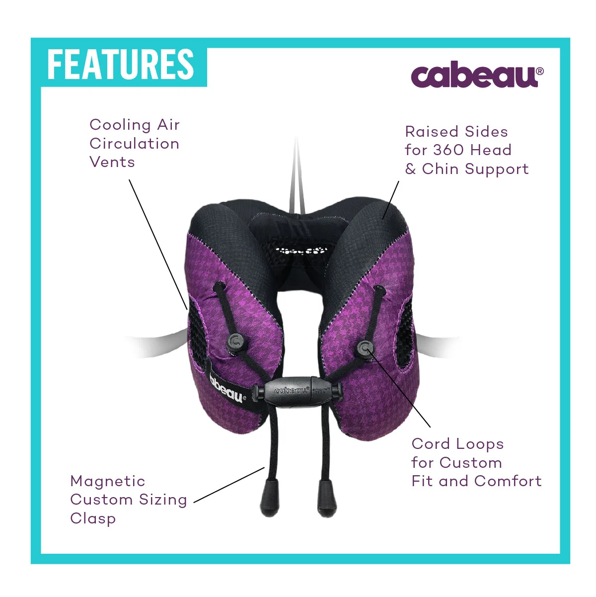 Cabeau Evolution Cool Travel Neck Pillow - Image 15