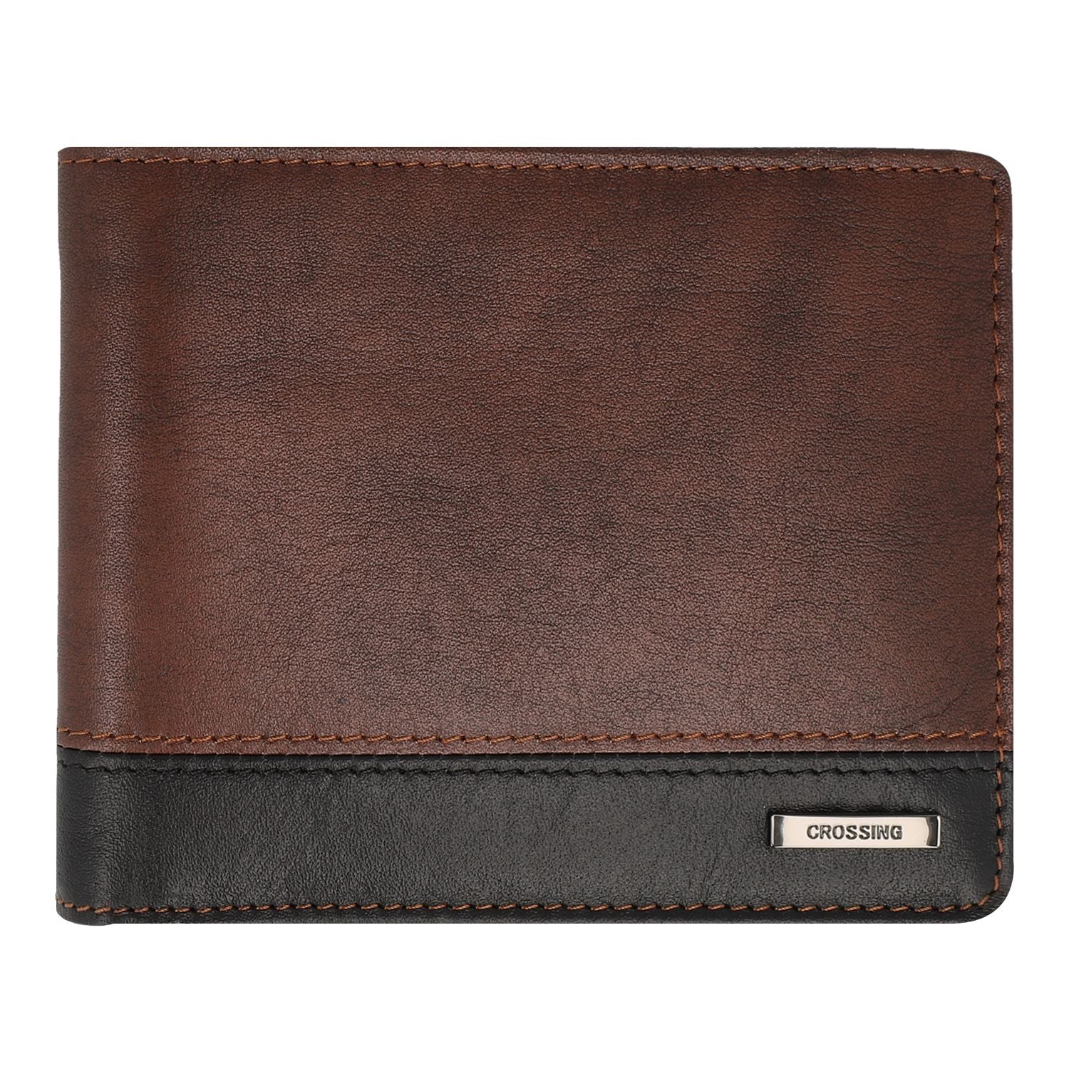 Crossing Antique Bi-fold Leather Wallet - Timber - Image 2