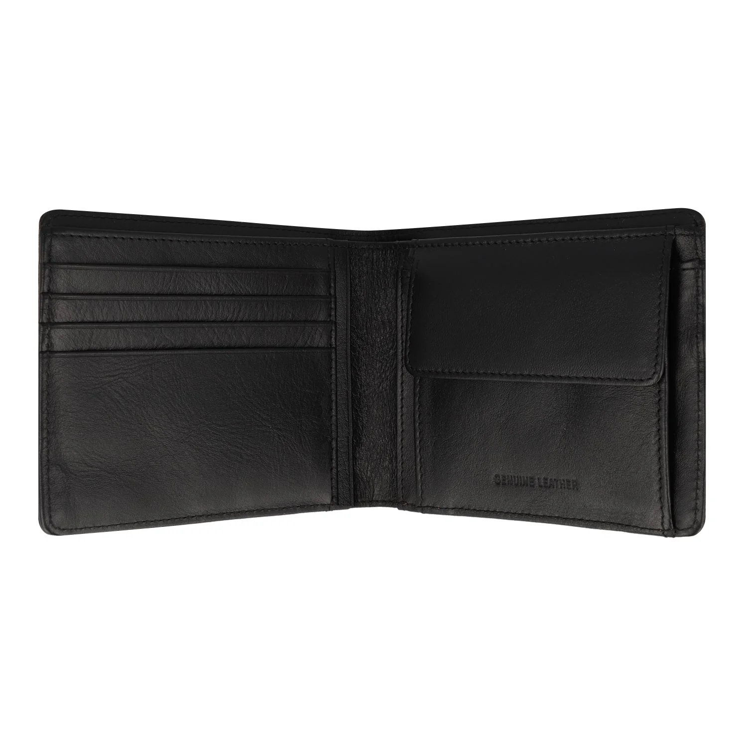 Crossing Antique Bi-fold Leather Wallet With Coin Pouch - Timber - Image 6