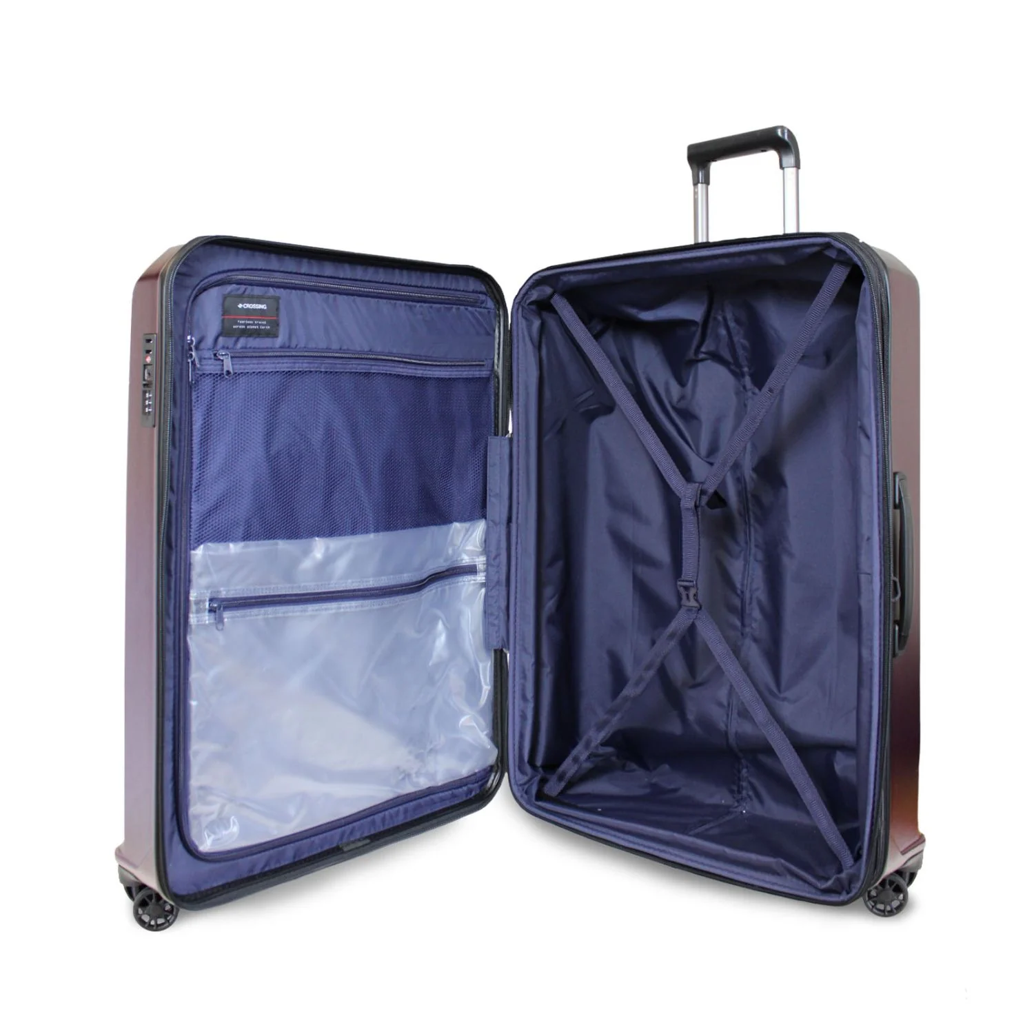 Crossing Ash 24" Double Zip Upright Medium Luggage - Image 13