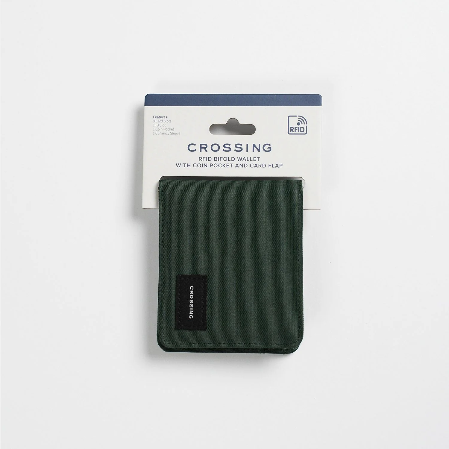 Crossing Bifold Wallet with Coin Pocket & Card Flap RFID - Image 29