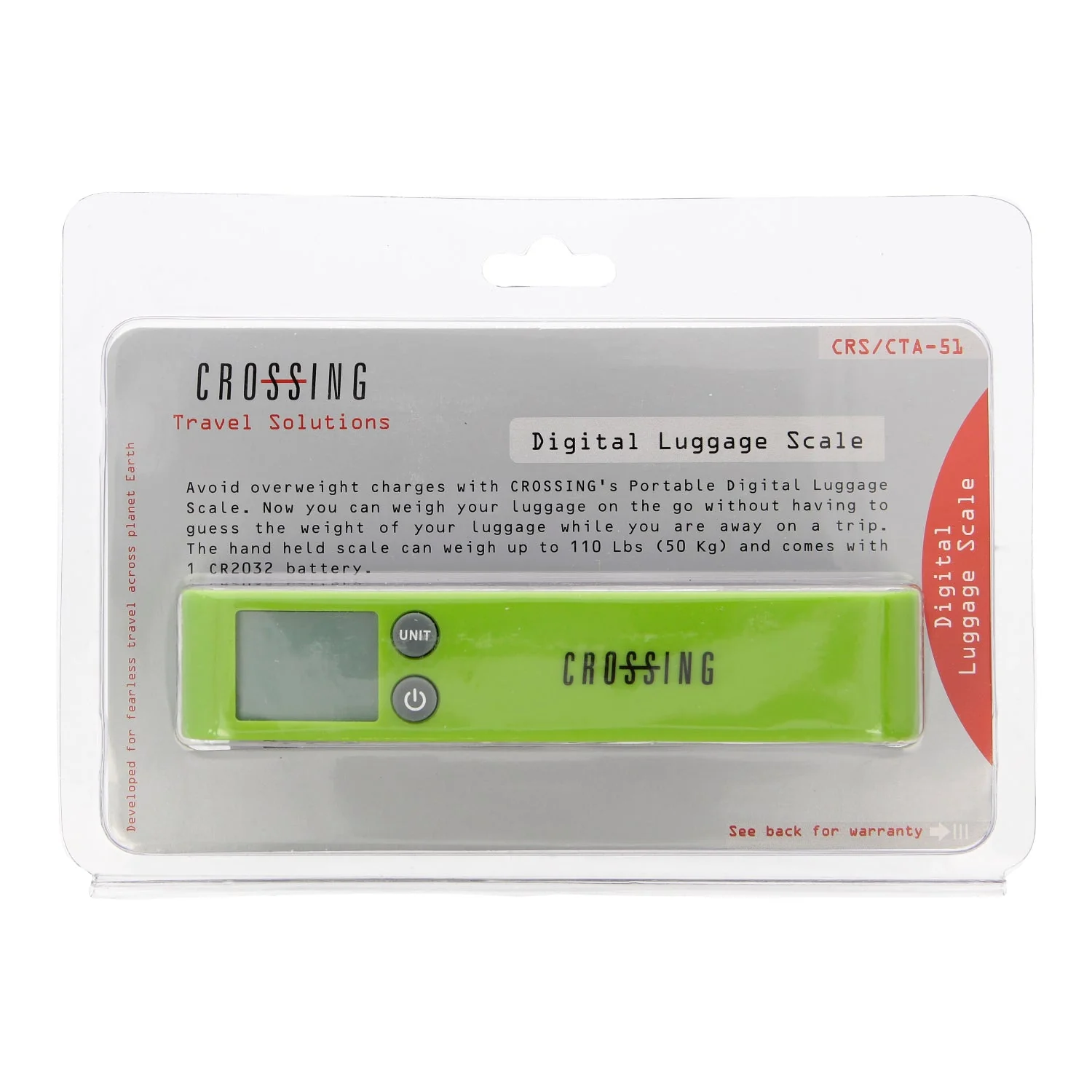 Crossing Digital Travel Luggage Scale (SA) - Image 4