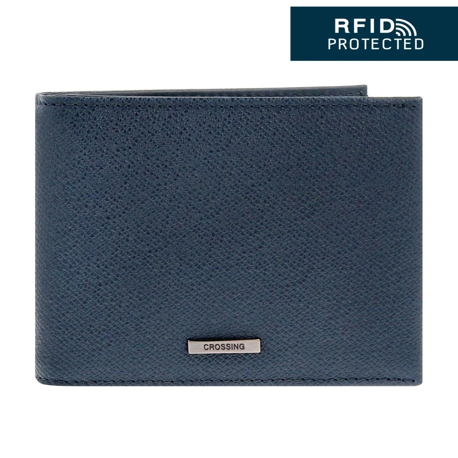 Crossing Elite Slim Leather Wallet With Coin Pocket [5 Card Slots] RFID - Image 3
