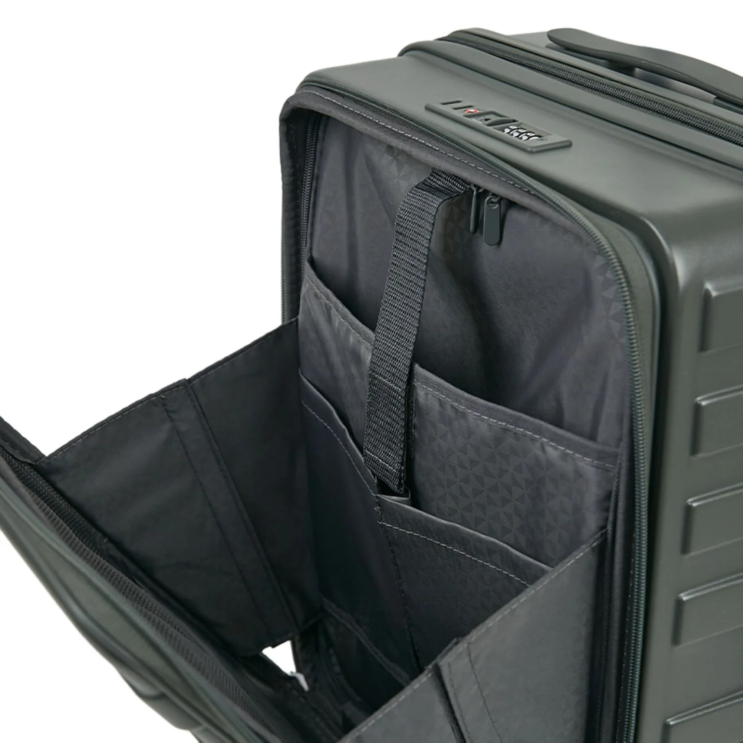 Crossing Groov Pc Trunk 20" Carry On Luggage With Front Access Opening - Image 4