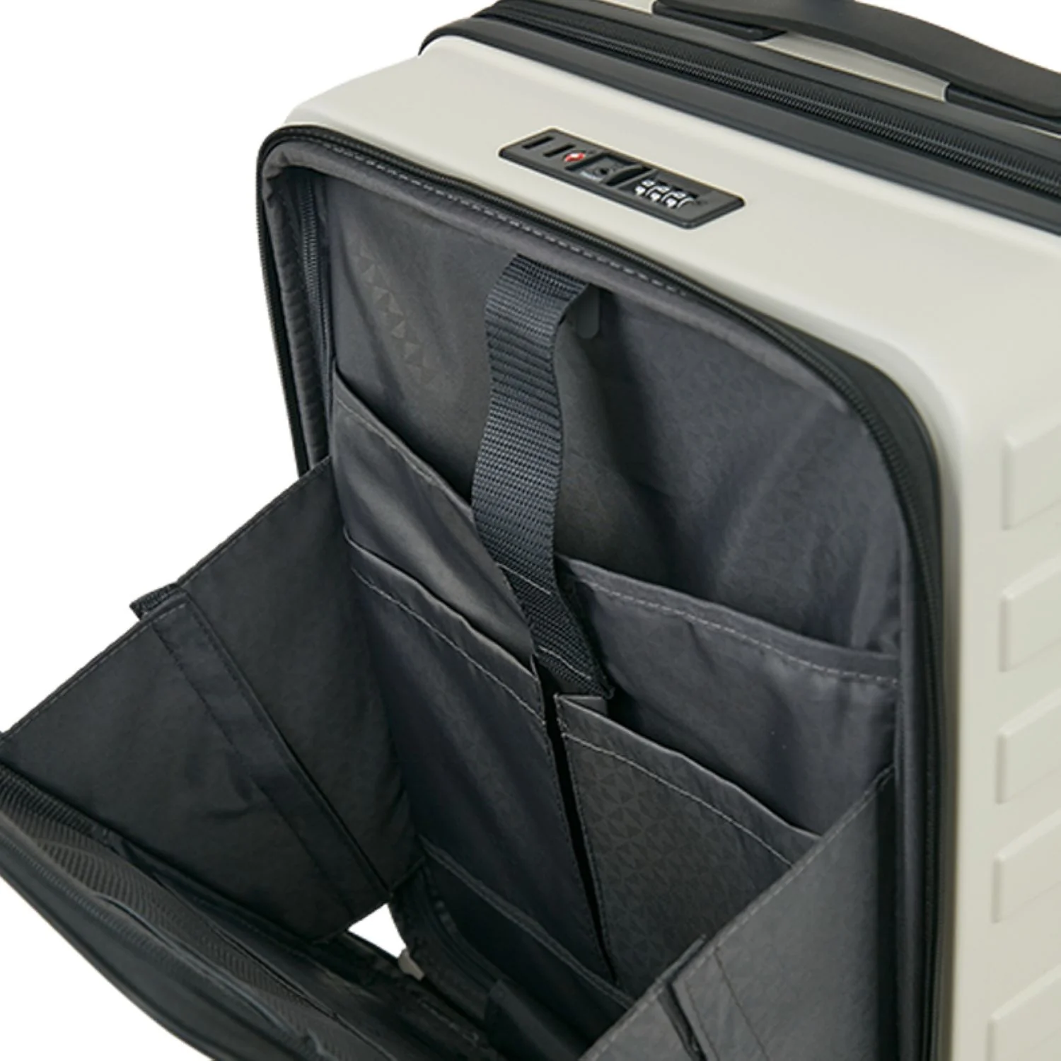 Crossing Groov Pc Trunk 20" Carry On Luggage With Front Access Opening - Image 47