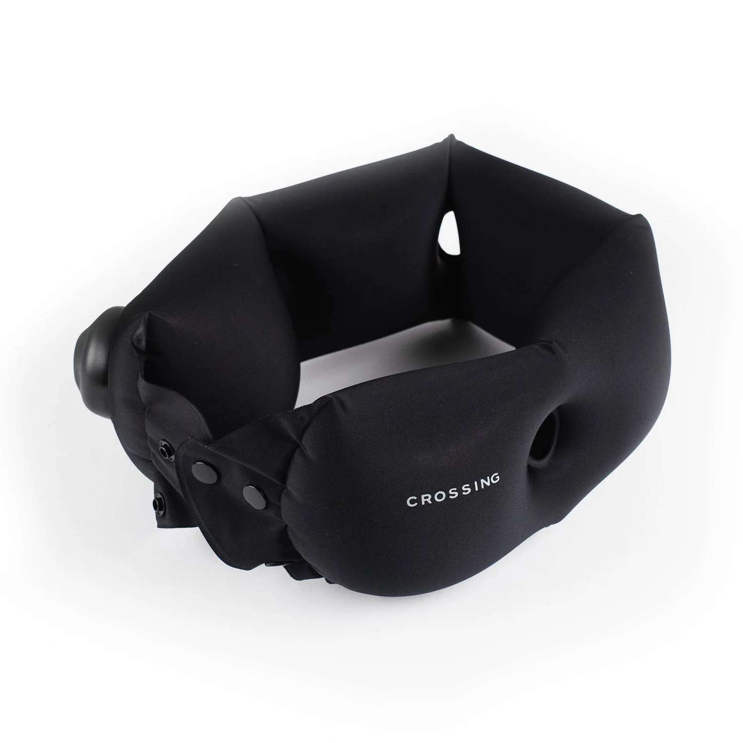 Crossing Inflatable Air Pump Neck Travel Pillow (SA)