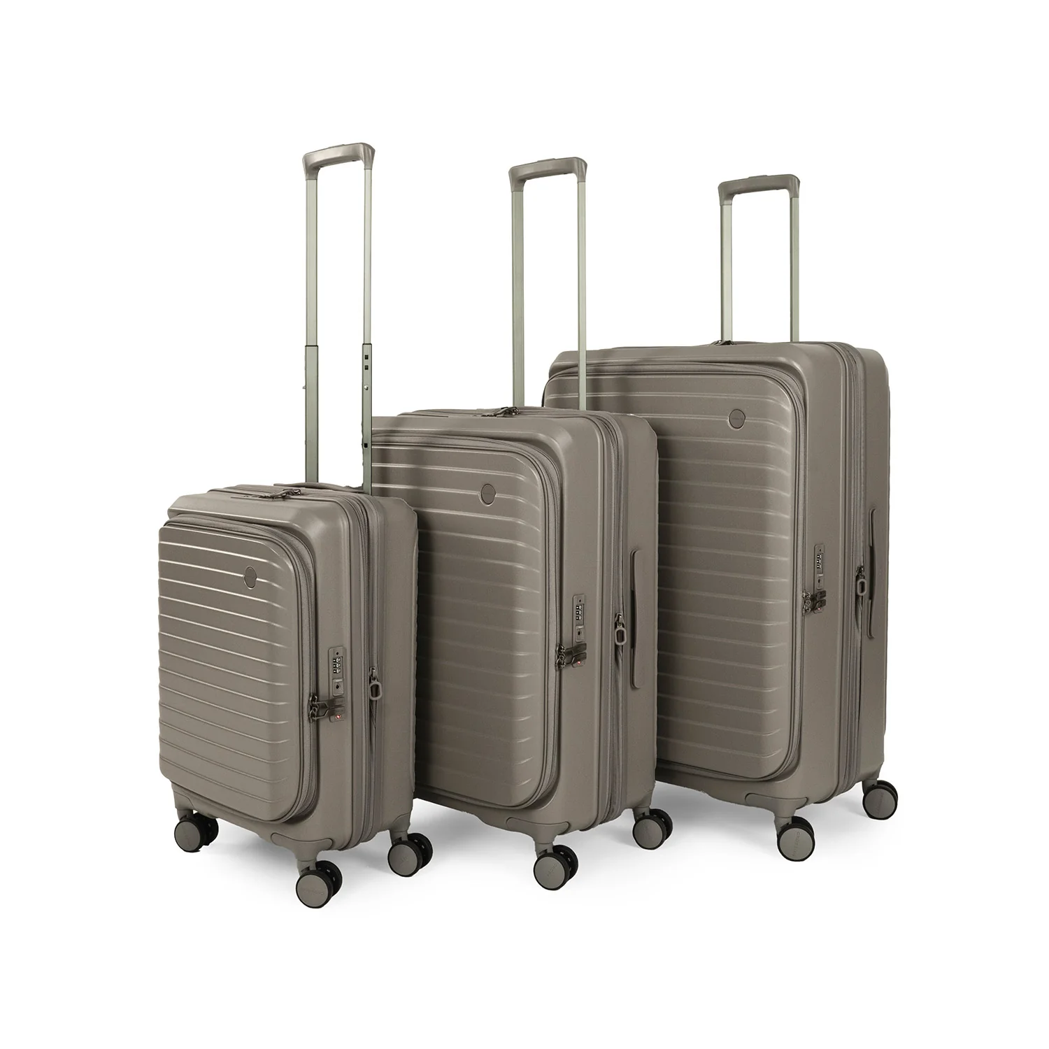 CROSSING INVI 20" Carry On Expandable Luggage With Front & Middle Access - Image 38