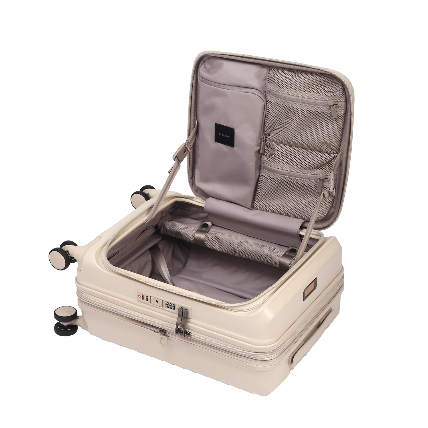 CROSSING INVI 20" Carry On Expandable Luggage With Front & Middle Access V3 - Image 50