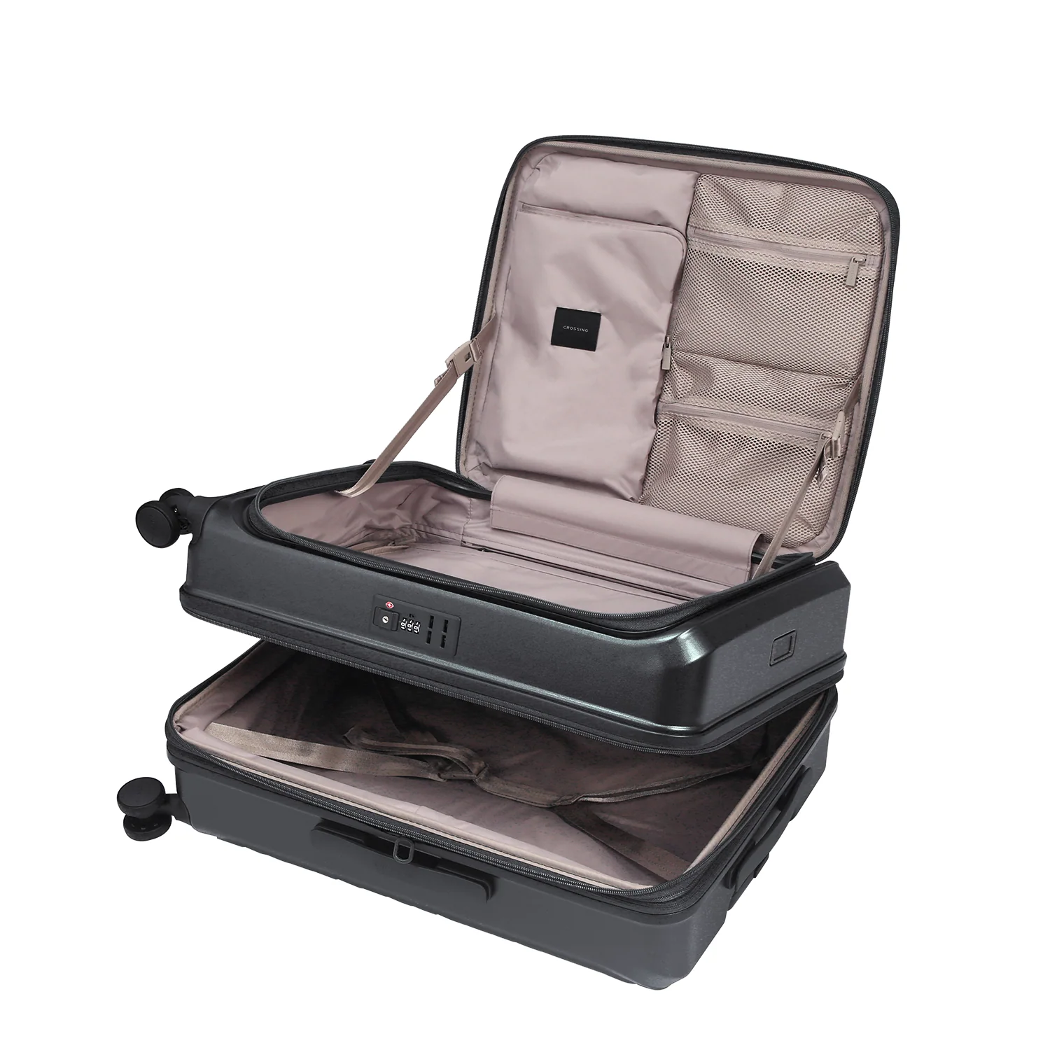 CROSSING INVI 25" Medium Expandable Luggage With Front & Middle Access V3 - Image 4