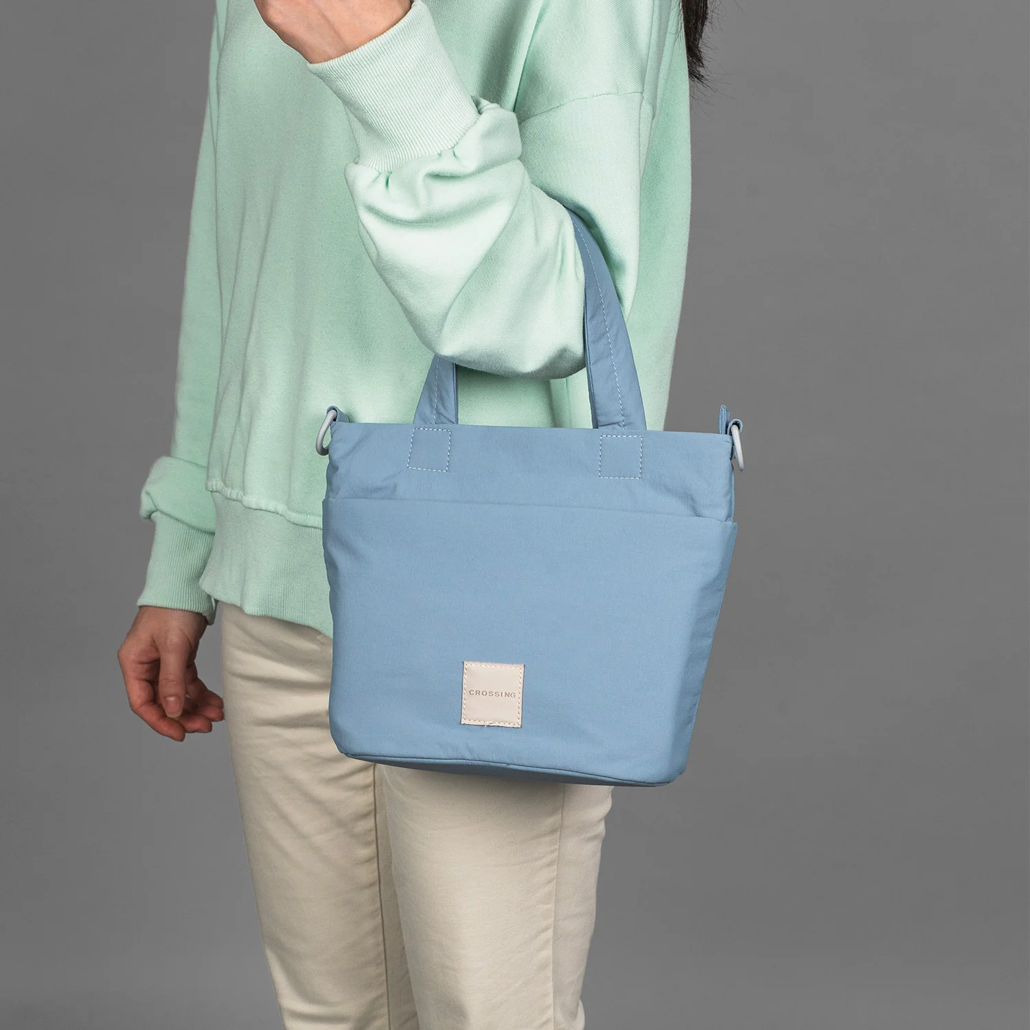 Crossing Jill Anti-Theft RFID Dual Carry Crossbody Bag - Image 21