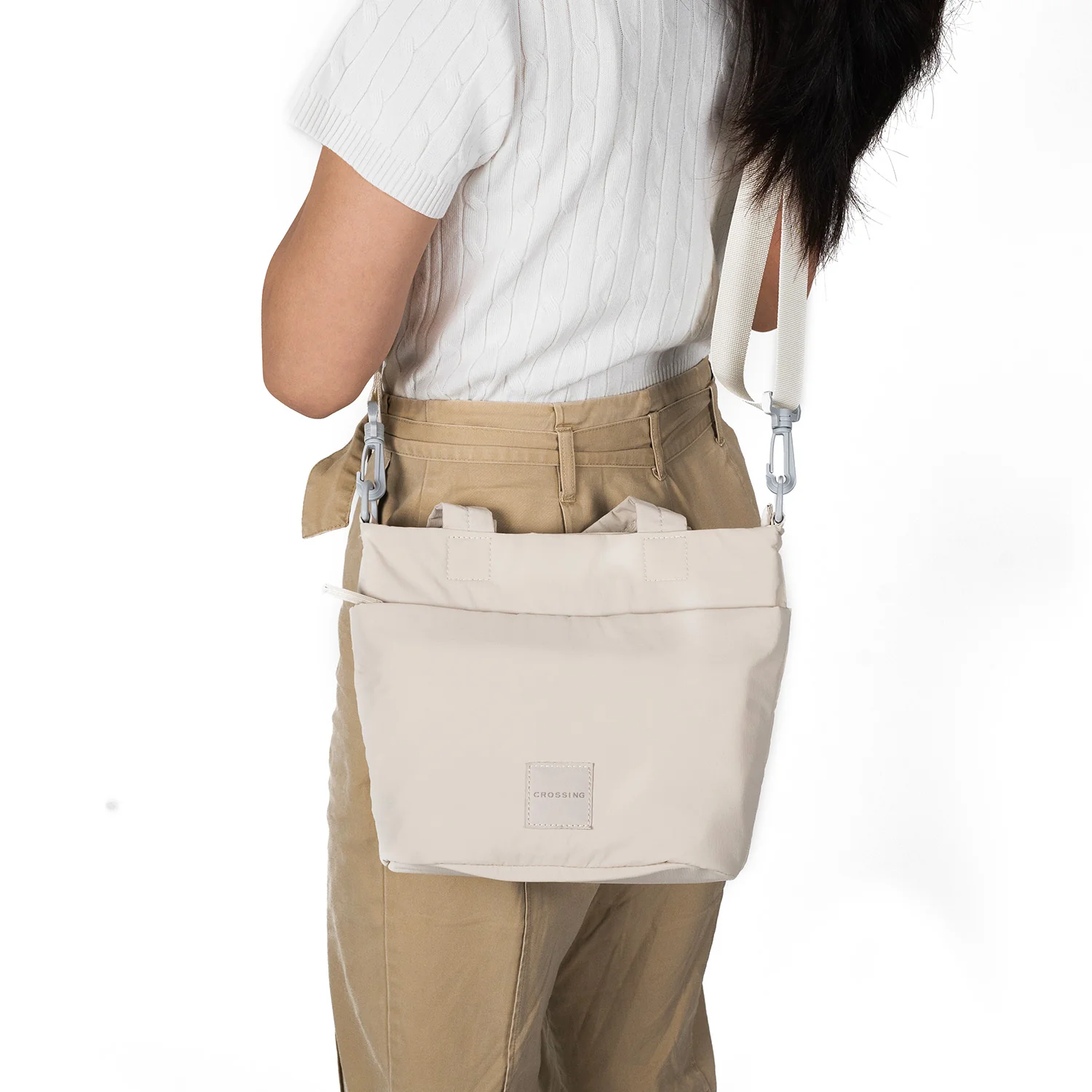 Crossing Jill Anti-Theft RFID Dual Carry Crossbody Bag - Image 34