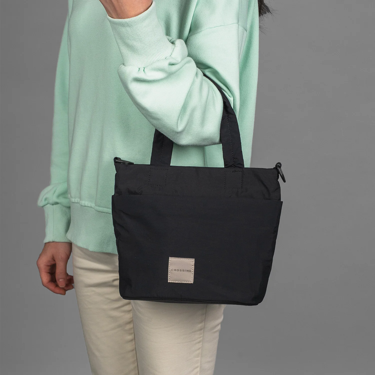 Crossing Jill Anti-Theft RFID Dual Carry Crossbody Bag - Image 9
