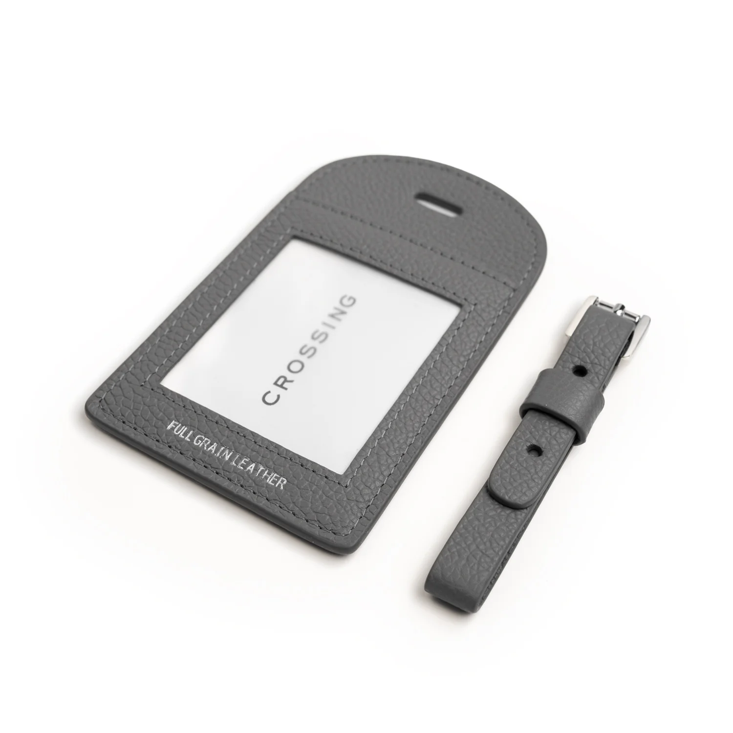 Crossing Milano Leather Luggage Tag - Image 32