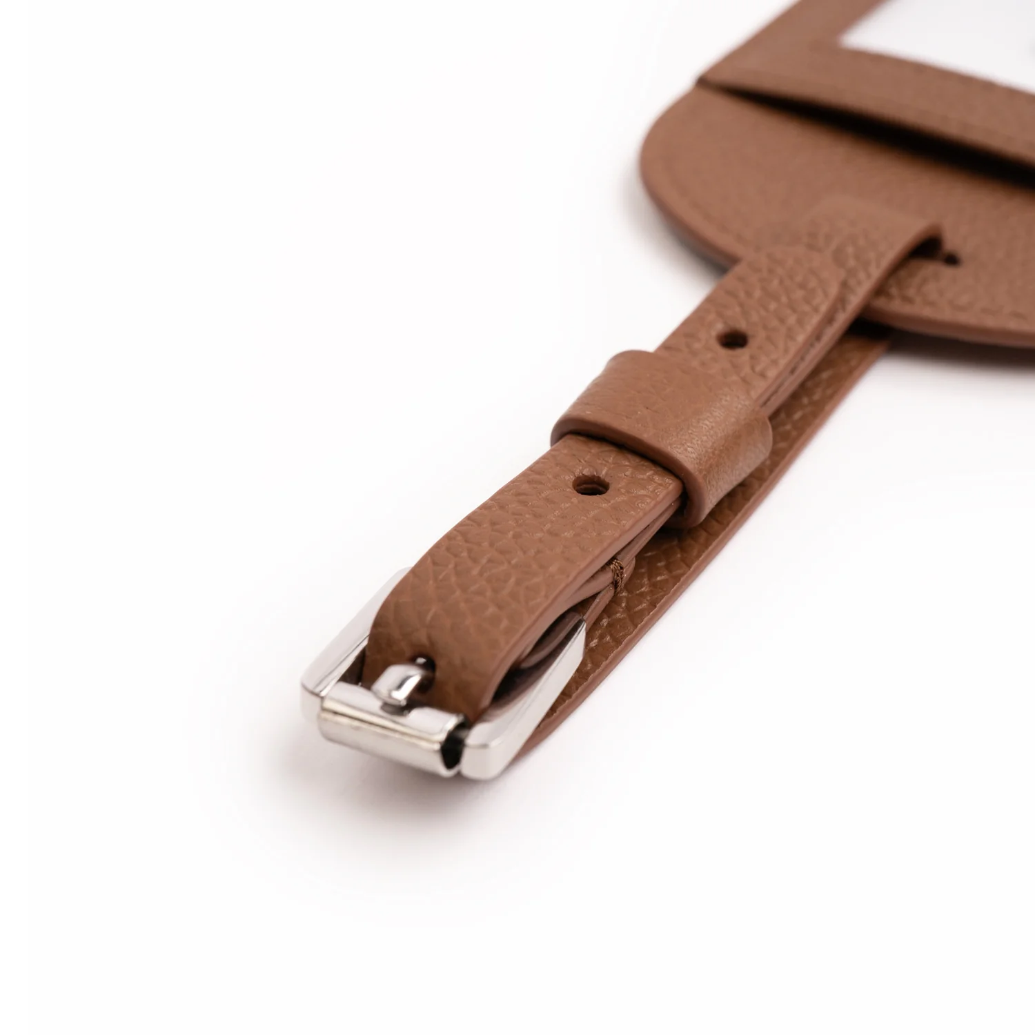 Crossing Milano Leather Luggage Tag - Image 5