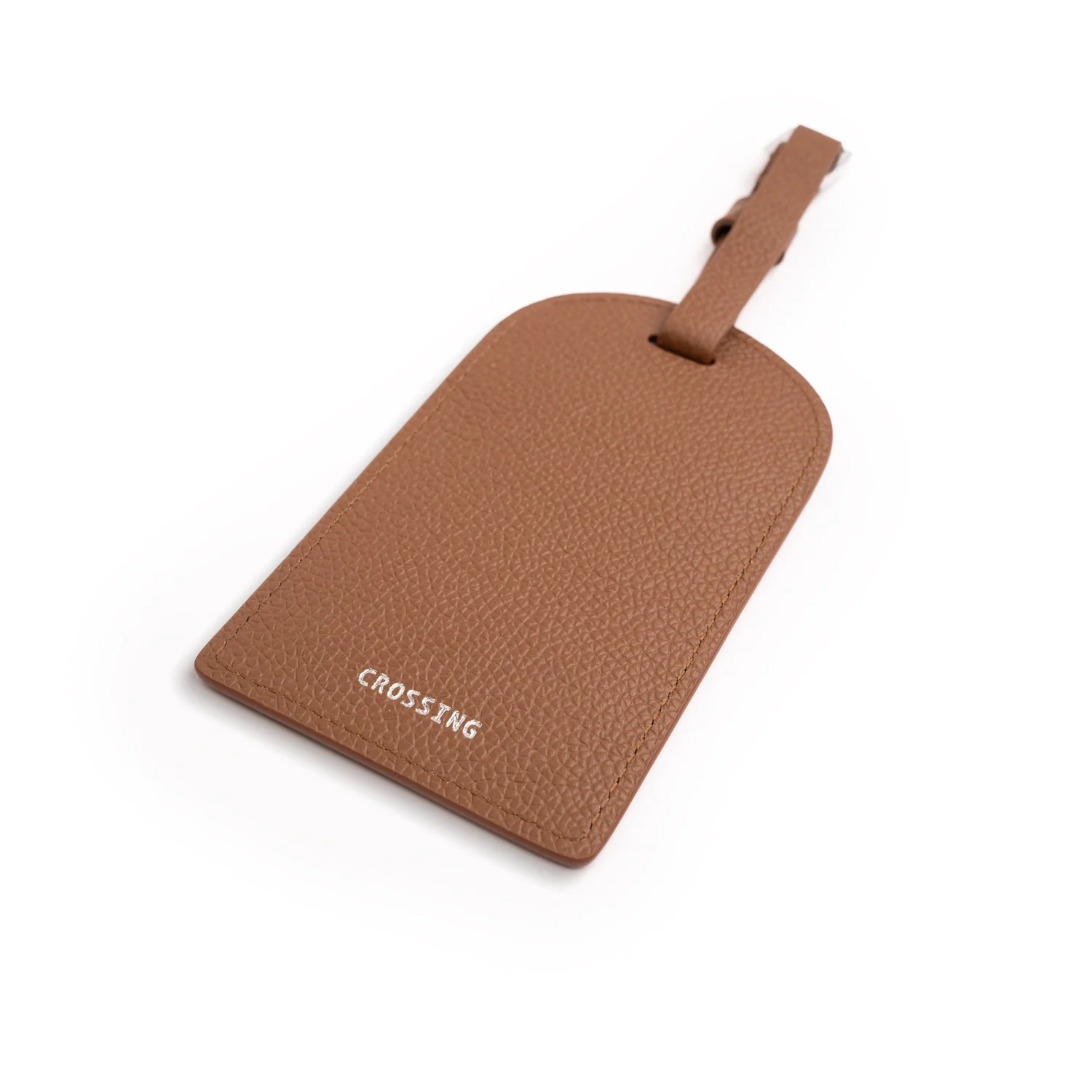 Crossing Milano Leather Luggage Tag - Image 7