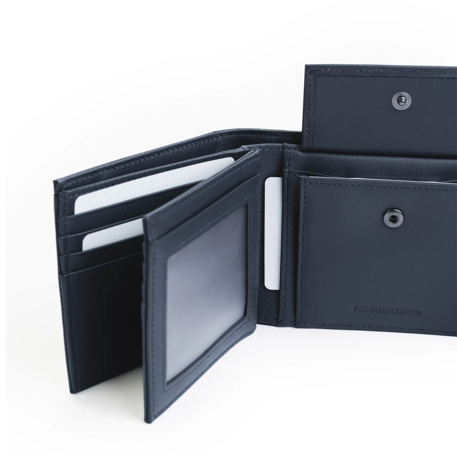 Crossing Milano Voyager Bi-Fold Wallet With Flap and Coin Pouch RFID - Image 4