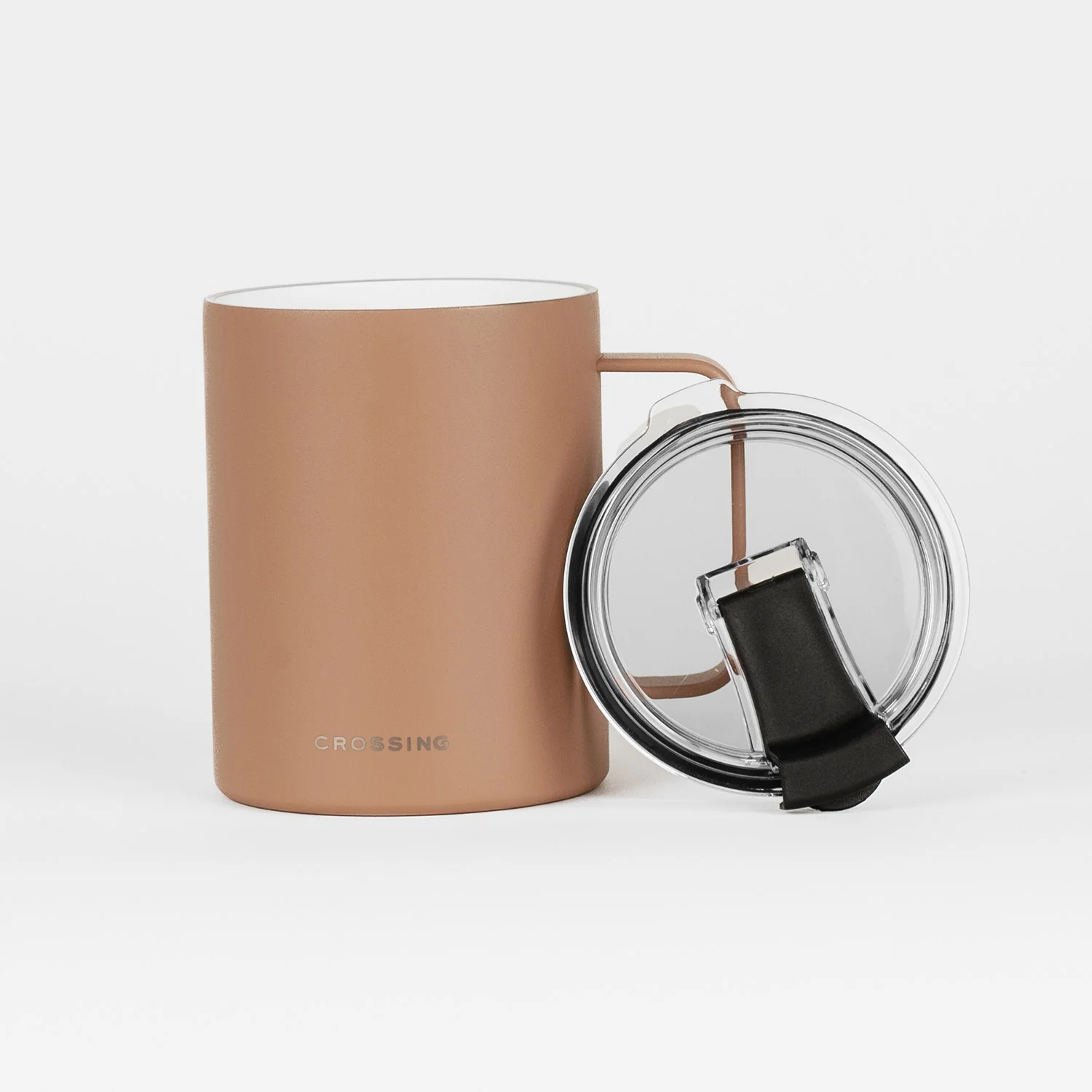 Crossing Neo Insulated S/S Ceramic Mug W Handle And Lid 420ml - Image 16