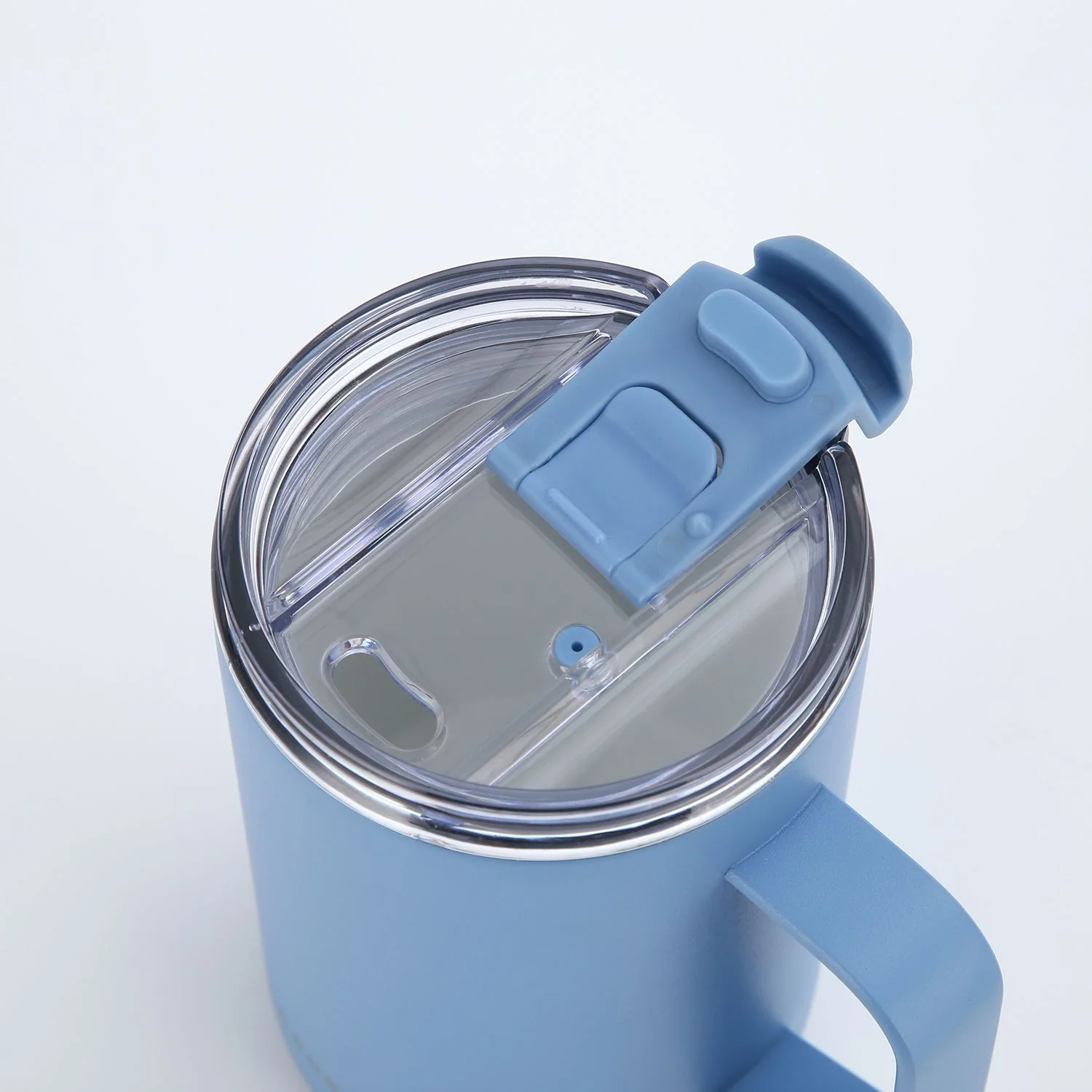 Crossing Neo Insulated S/S Leakproof Ceramic Mug W Handle And Lid 400ml - Image 15